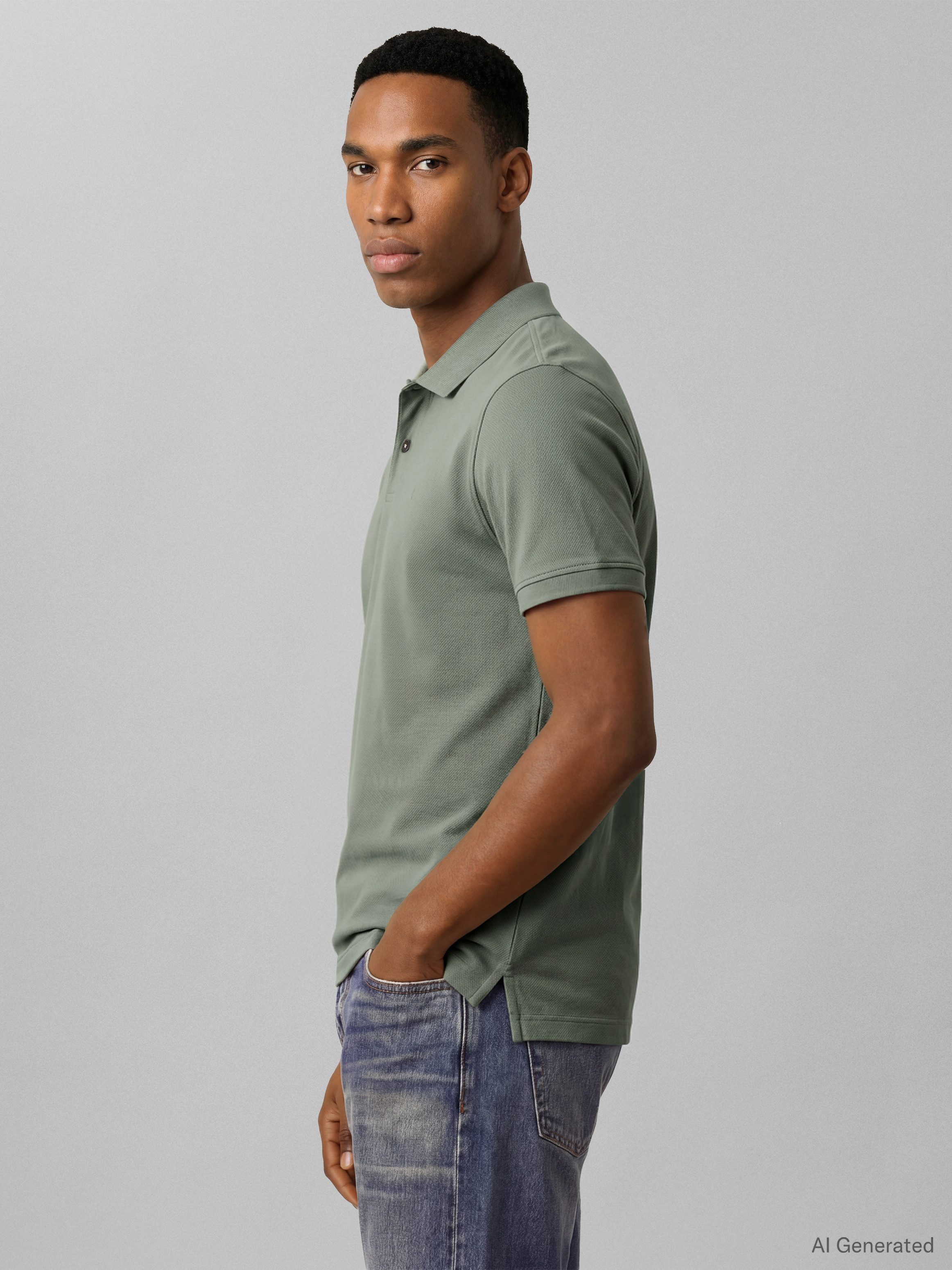 Calvin Klein Jeans Poloshirt SS SLIM REFINED PIQUE POLO slim fit
