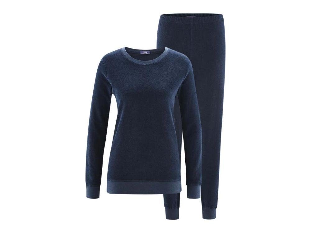 LIVING CRAFTS Pyjama Living Crafts Bio-Damen-Frottee-Schlafanzug 'BONNI
