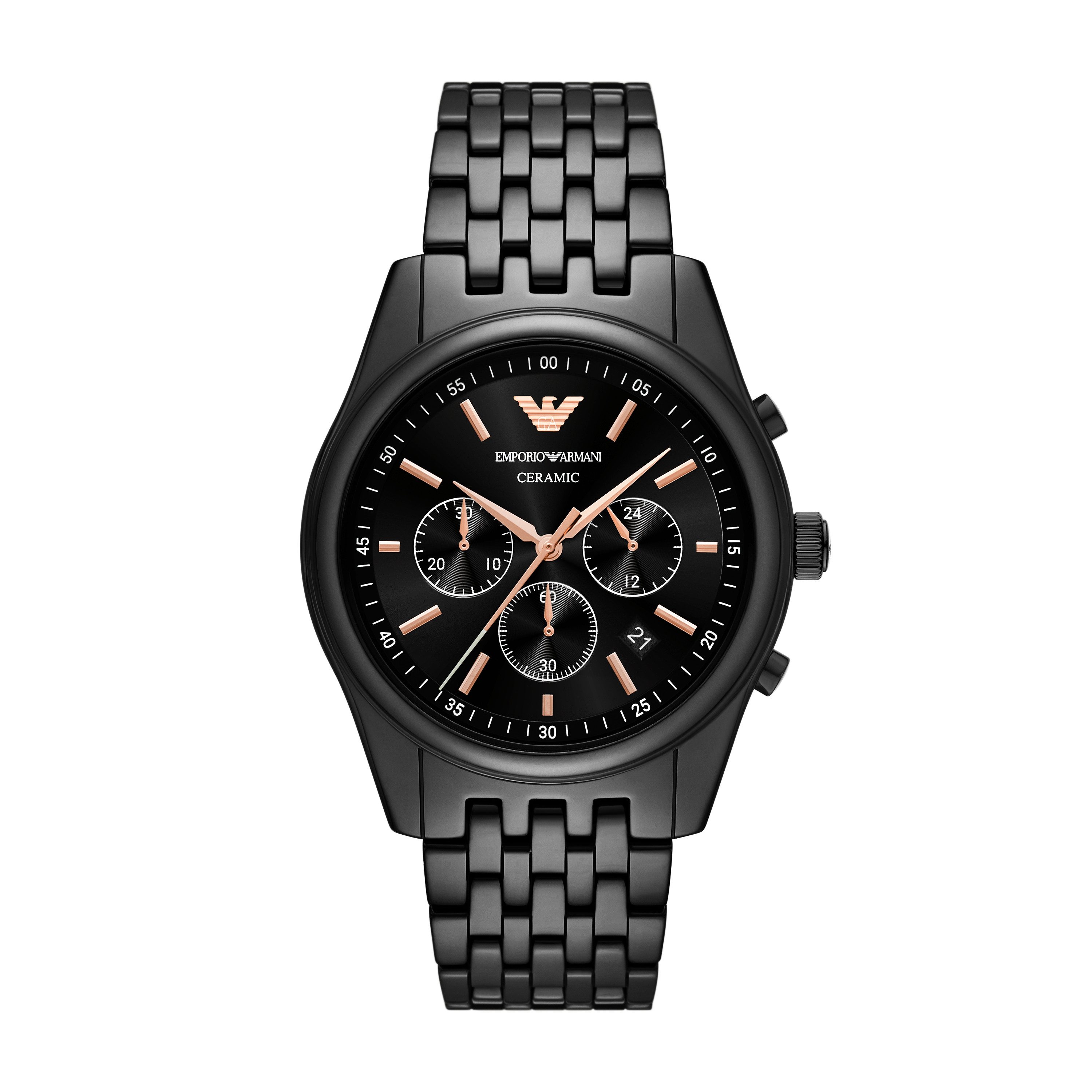 Emporio Armani Chronograph AR70015, Quarzuhr, Armbanduhr, Herrenuhr, Kerami günstig online kaufen