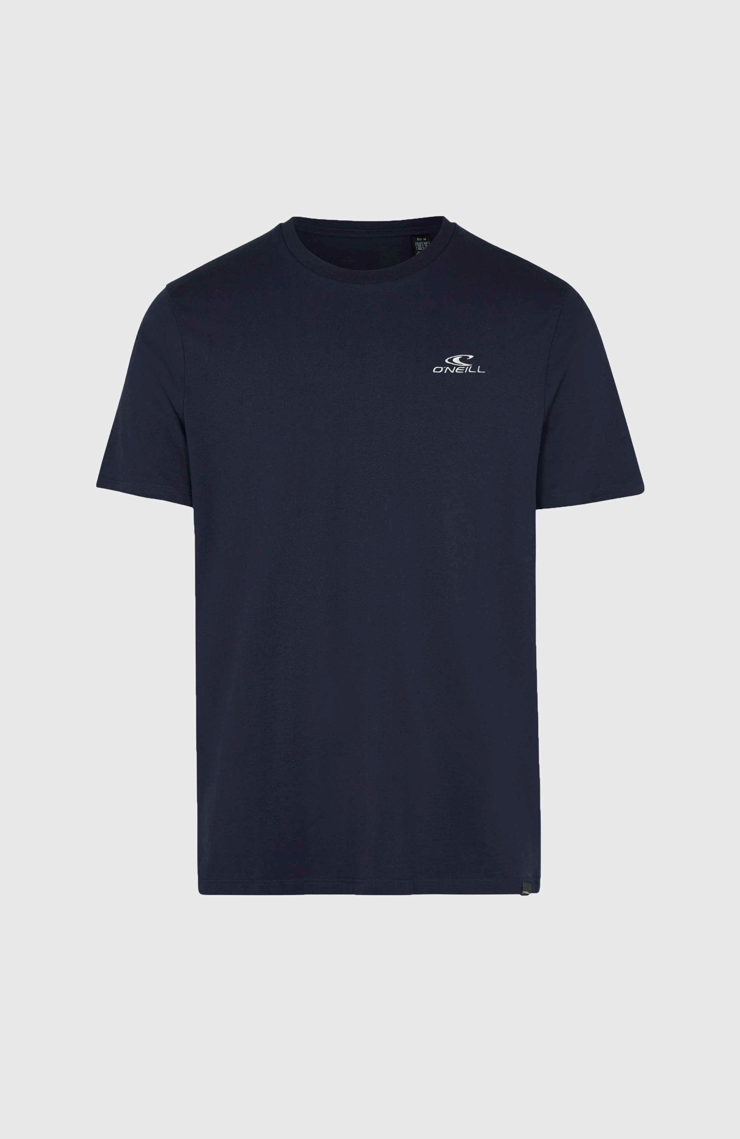 O'Neill T-Shirt O'NEILL SMALL LOGO T-SHIRT mit eingefasster Kante am Rundhalsausschnitt, Kurzarm-Design