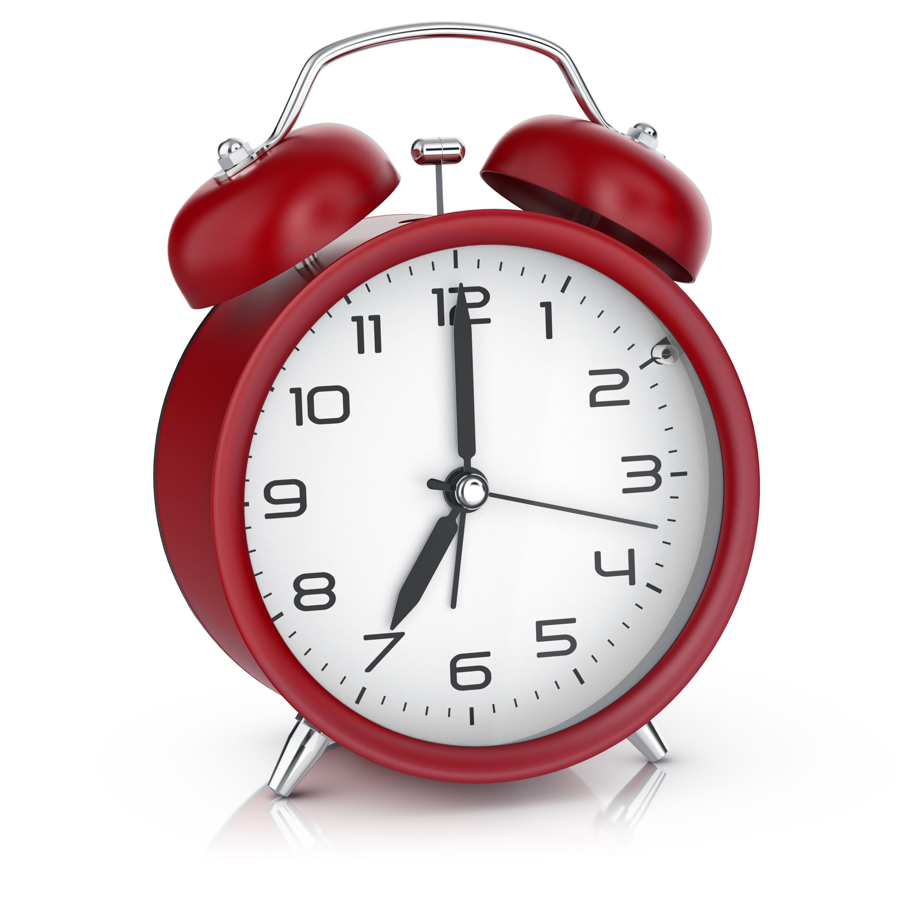 BEARWARE Wecker Analog, rund, mit Licht, Retro, lauter Glockenalarm für Tie günstig online kaufen