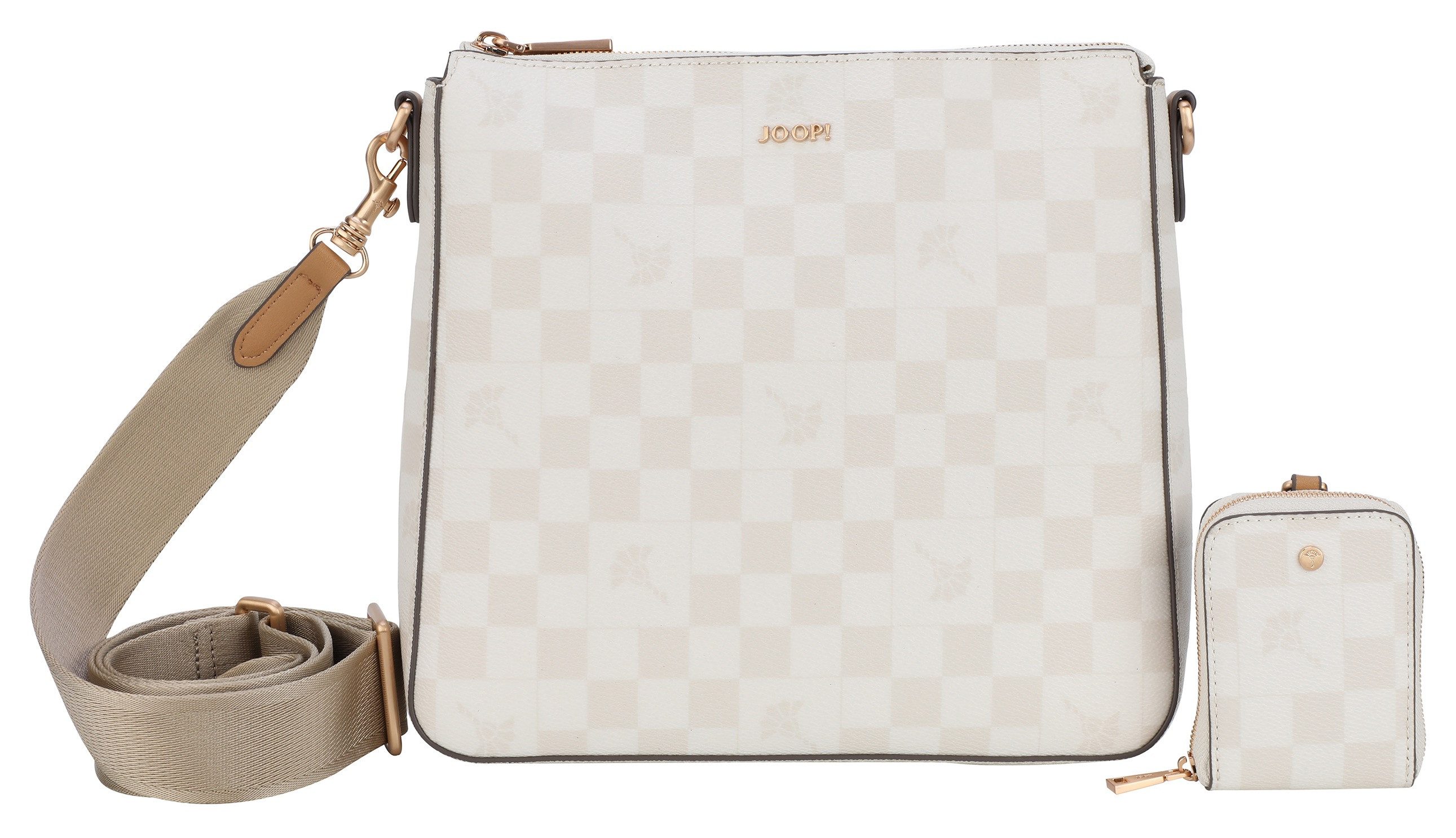 JOOP! Umhängetasche cortina piazza jasmina shoulderbag mvz, mit kleiner Münztasche