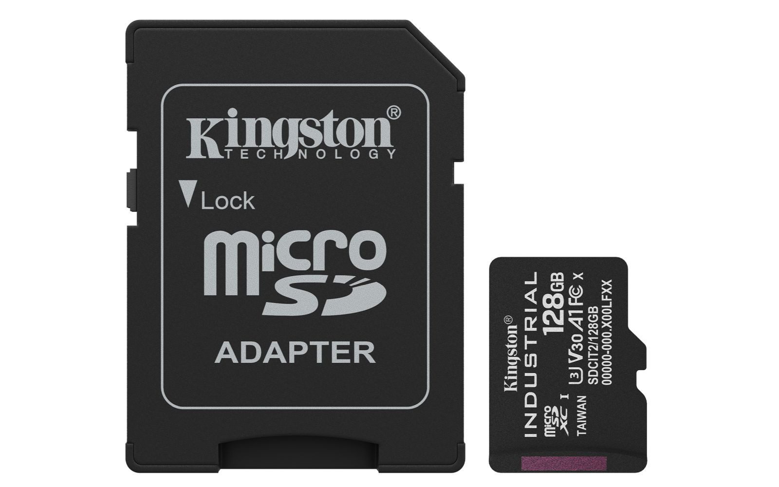 Kingston SD MicroSD Card 128GB SDHC (Class10) w.A retail Speicherkarte