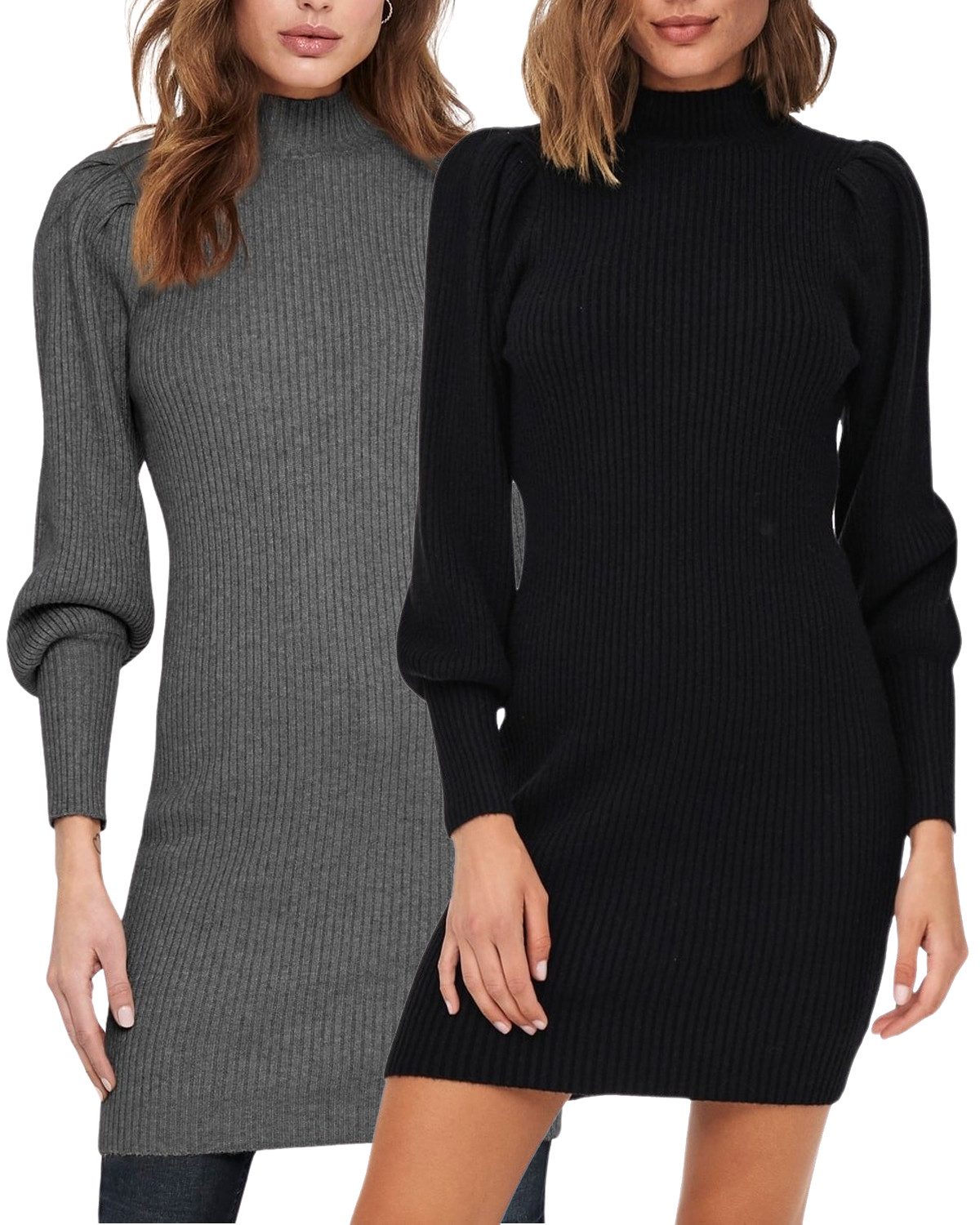 ONLY Strickkleid elegante Damenkleider im Strickmuster günstig online kaufen