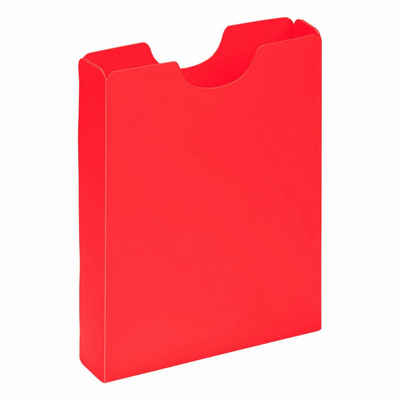 PAGNA Organisationsmappe PAGNA Heftbox DIN A4, Hochformat, aus PP, rot