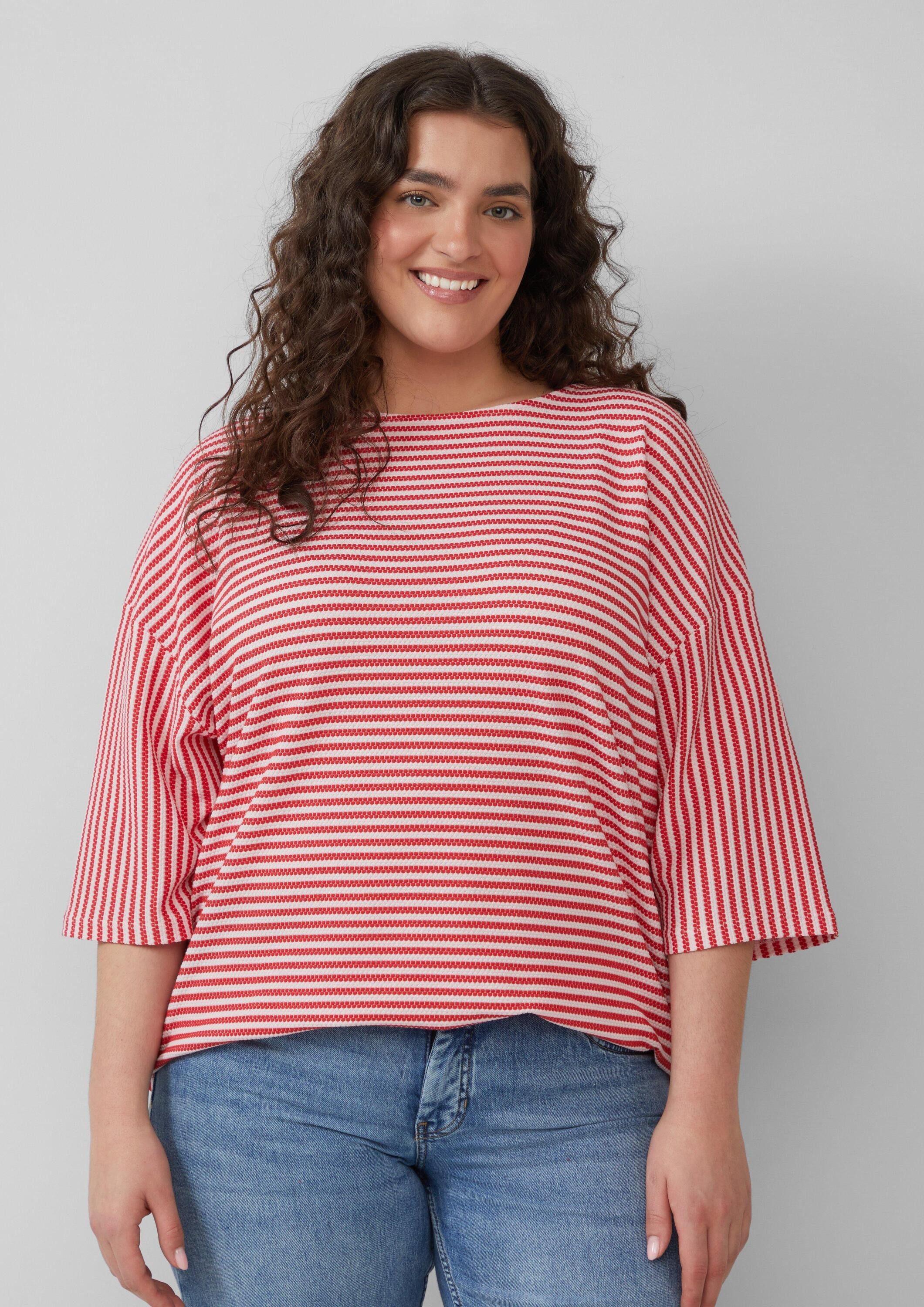 s.Oliver 3/4-Arm-Shirt T-Shirt (1-tlg) günstig online kaufen
