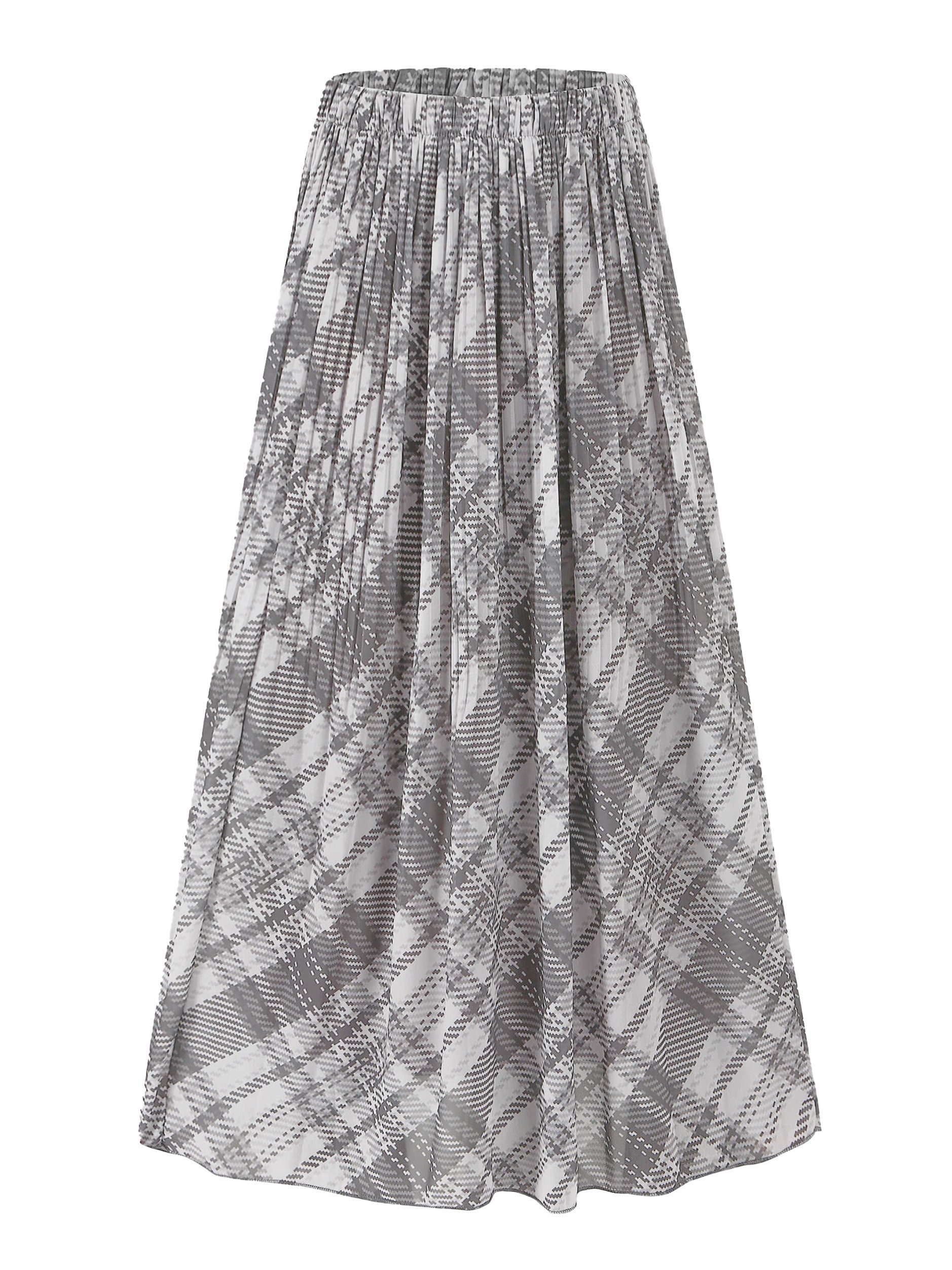 SASSYCLASSY Midirock A-Line midi Rock Elegant aus Chiffon mit Falten Plissé günstig online kaufen