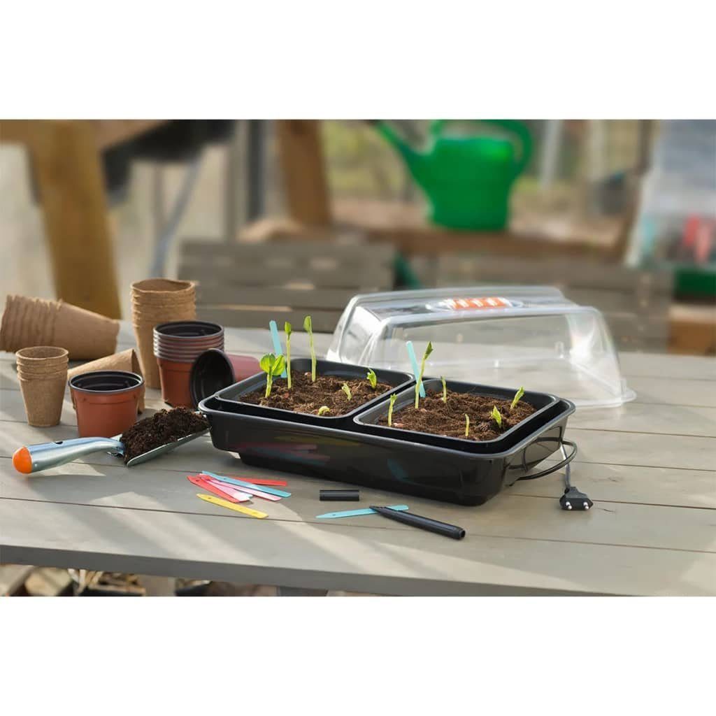 Nature Gewächshaus Frühbeet-Box mit He...