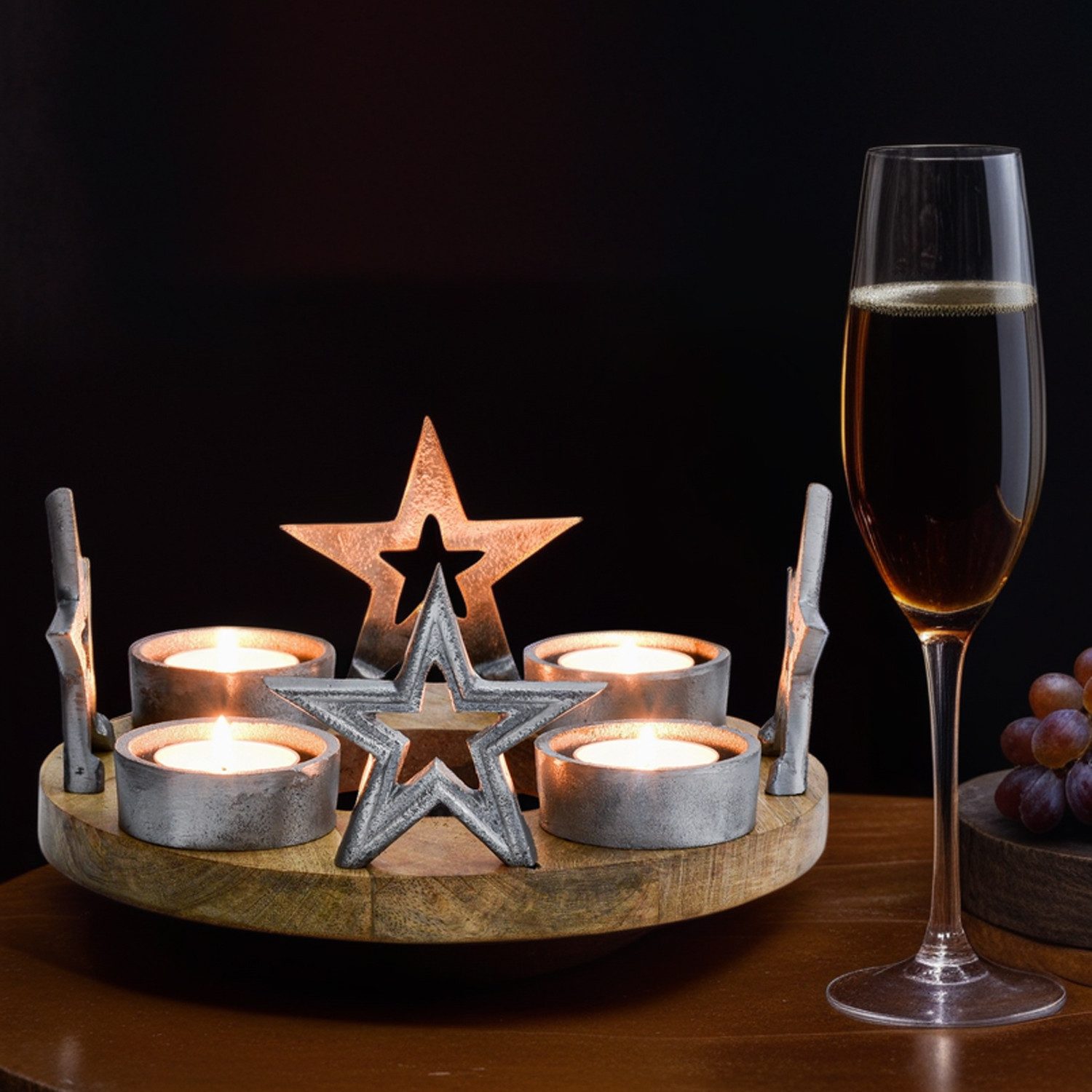 Marrakesch Orient & Mediterran Interior Adventskranz Adventkranz Weihnachts günstig online kaufen