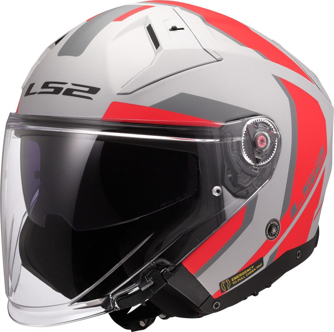 Motorradhelm OF603 Infinity II Focus Jethelm