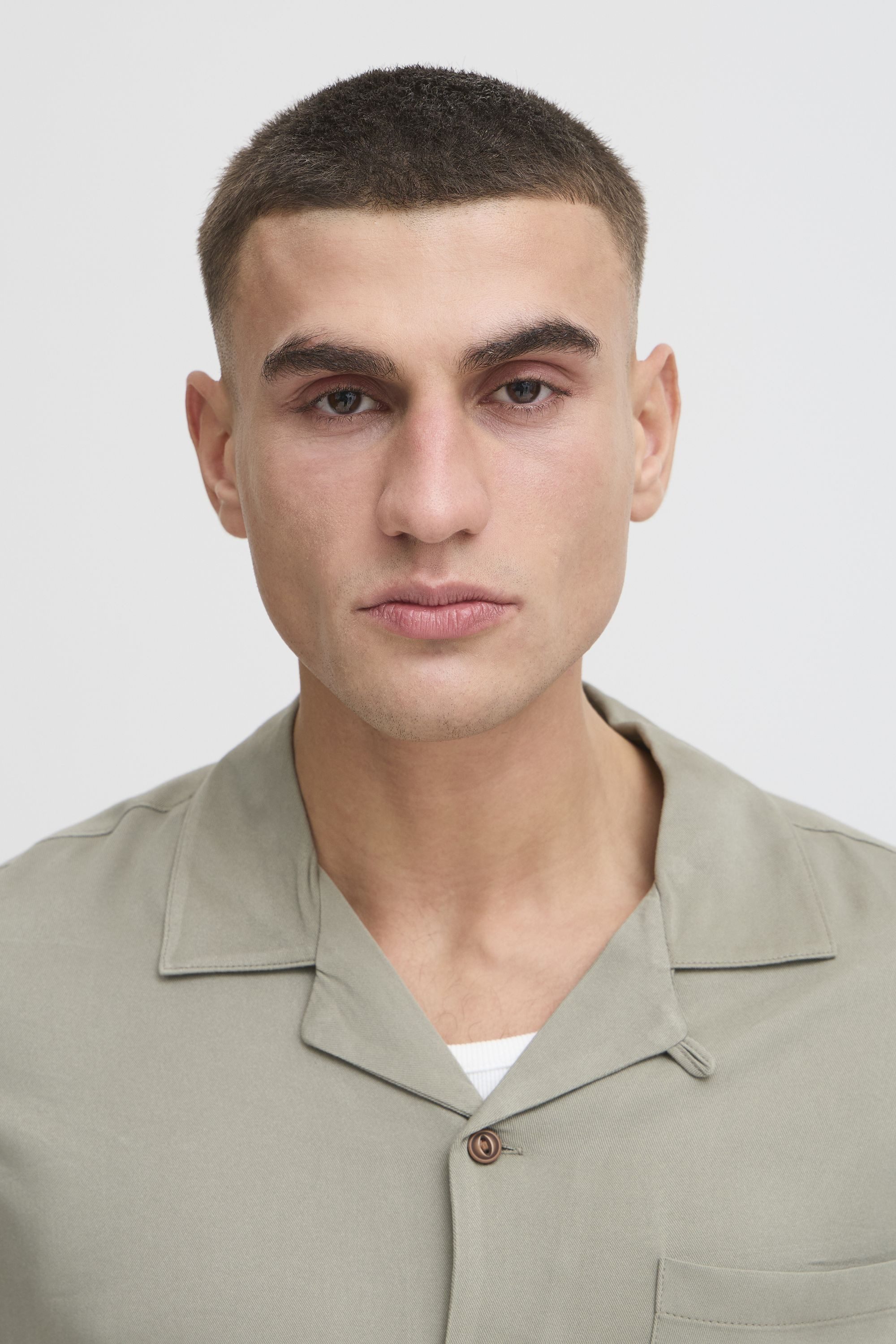 !Solid Kurzarmhemd SDPablo Modisches Hemd