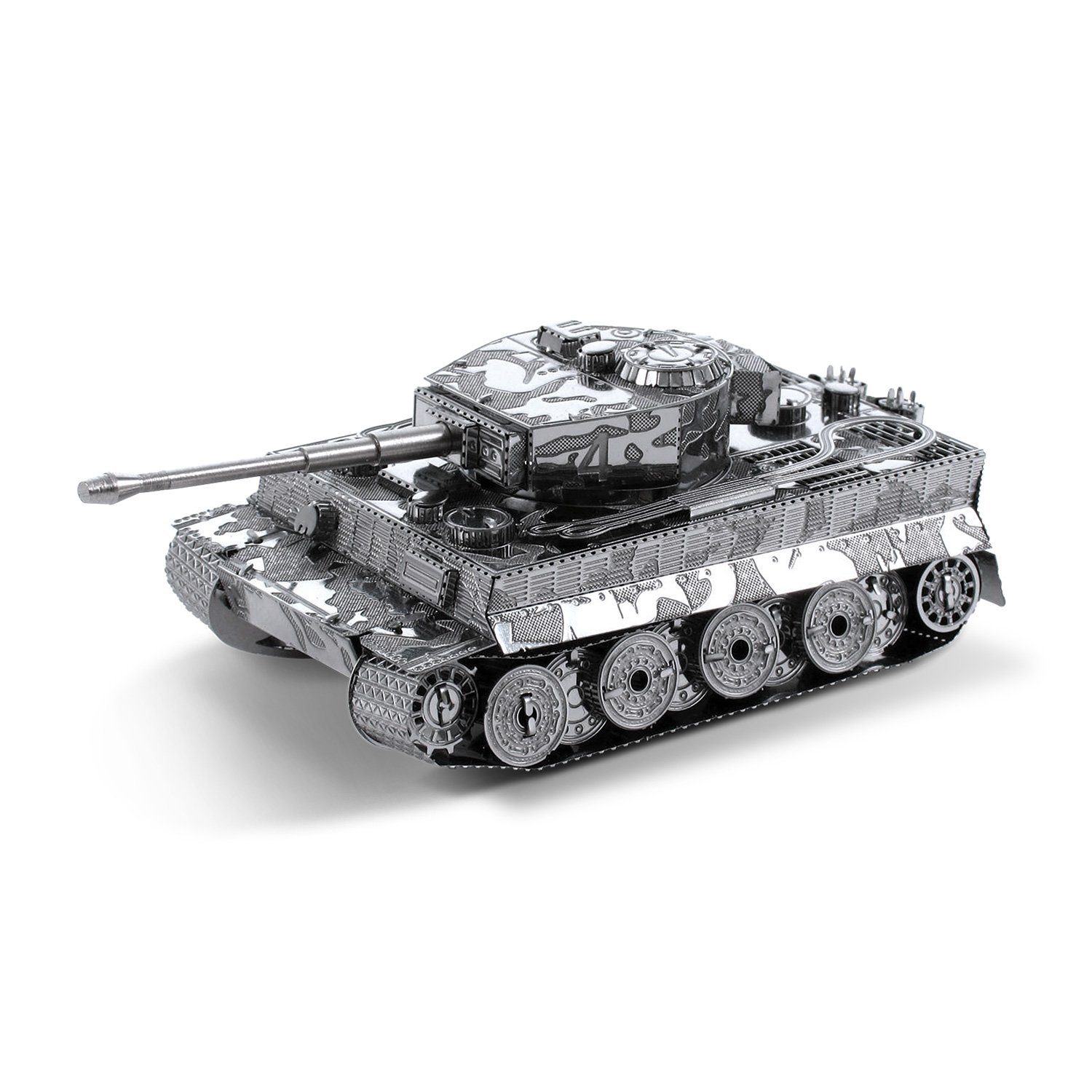 Earth® EARTH Tiger 3D-Bausatz METAL I Puzzleteile Metal 3D-Puzzle Tank,