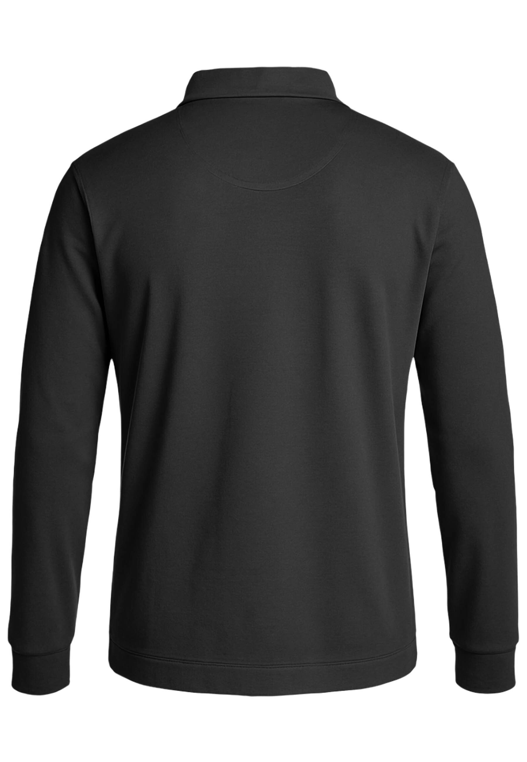 FORSBERG Poloshirt Langarm Poloshirt aus Baumwolle