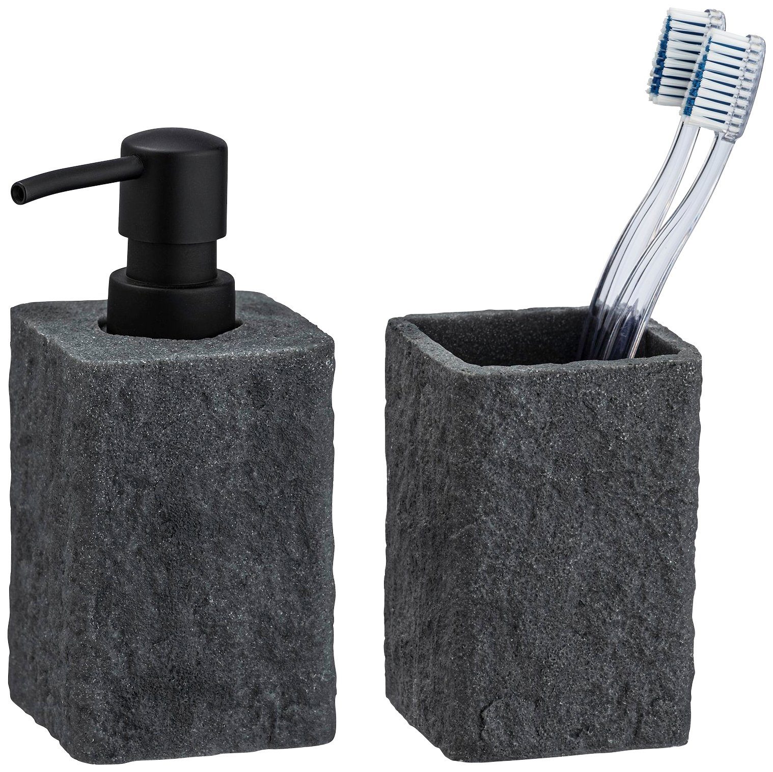 WENKO Badaccessoire-Set Villata, Set, 2 tlg. günstig online kaufen