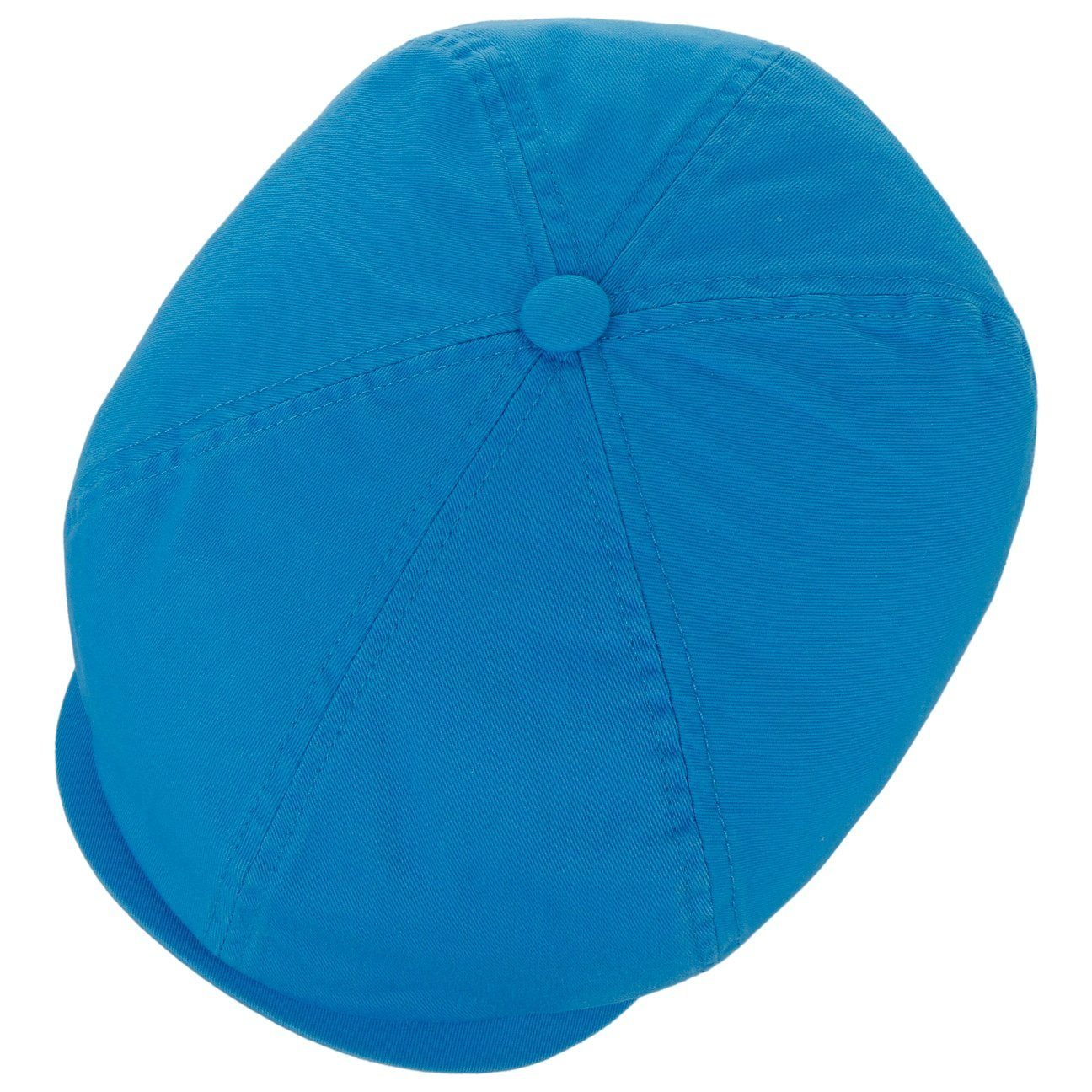 Stetson Flat Cap (1-St) Schirmmütze mit Schirm blau