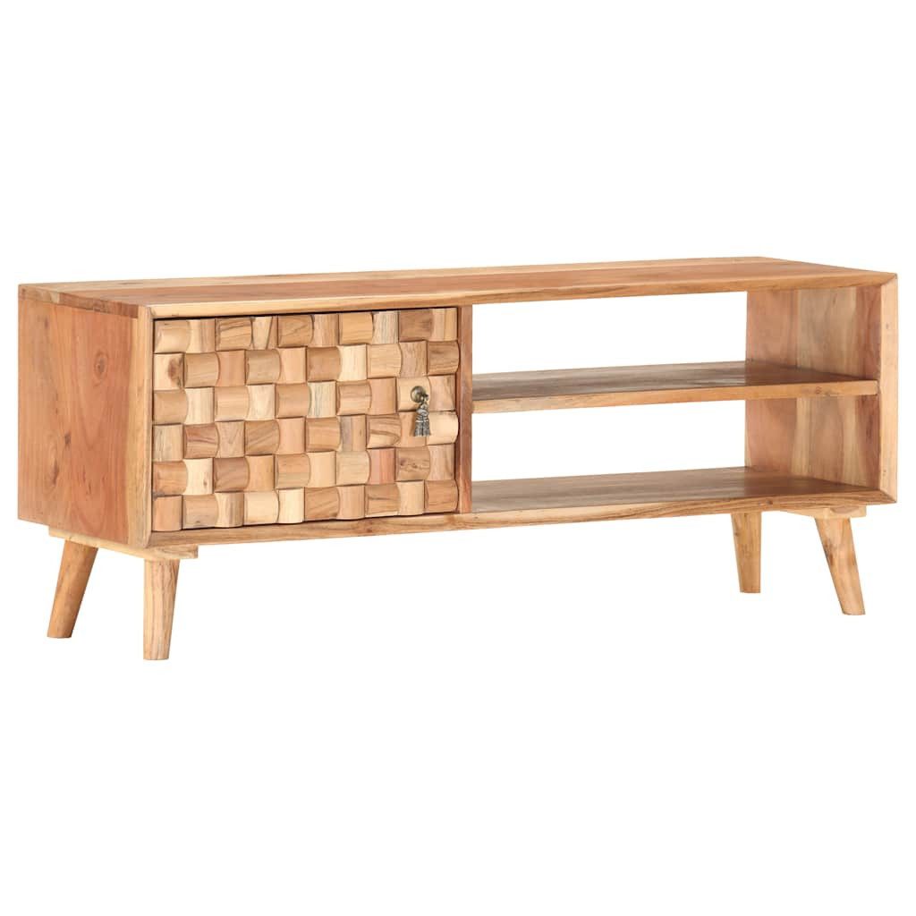 vidaXL Seitenschrank TV-Schrank 100x30x40 cm Massivholz (1-St)