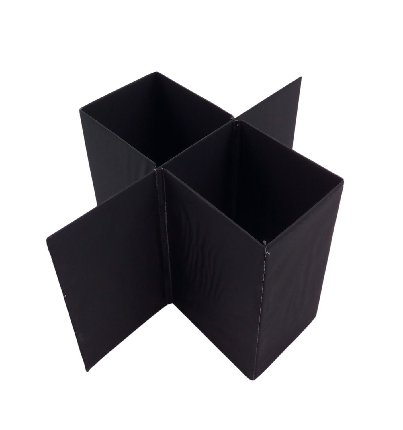 meori Aufbewahrungsbox Flascheneinsatz faltbar schwarz für Складные коробки