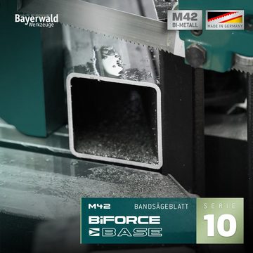 QUALITÄT AUS DEUTSCHLAND Bayerwald Werkzeuge Bandsägeblatt Bayerwald M42 Bandsägeblatt BiFORCE BASE 3300, 0.65 mm (Dicke)