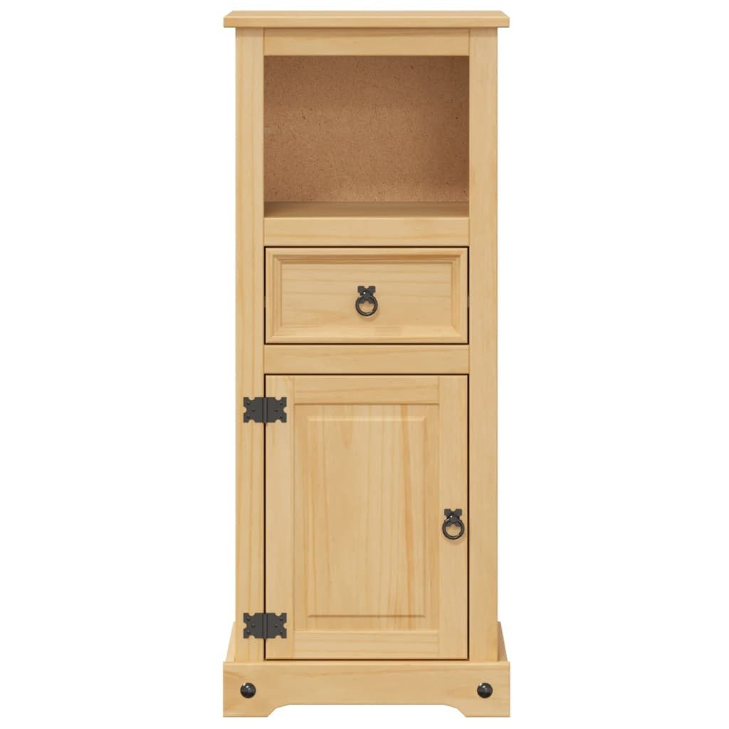 vidaXL Badezimmer-Set Badschrank Corona 45x33x110 cm Massivholz Kiefer – Bild 5 von 5