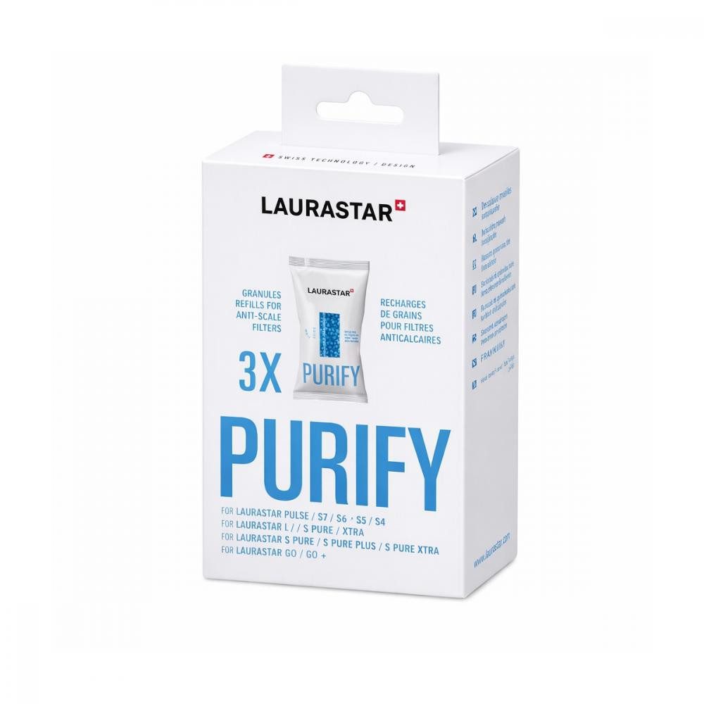 LAURASTAR Dampfbügeleisen - Aquafilter Nachfüllpackung (3er Pck) – Bild 2 von 2