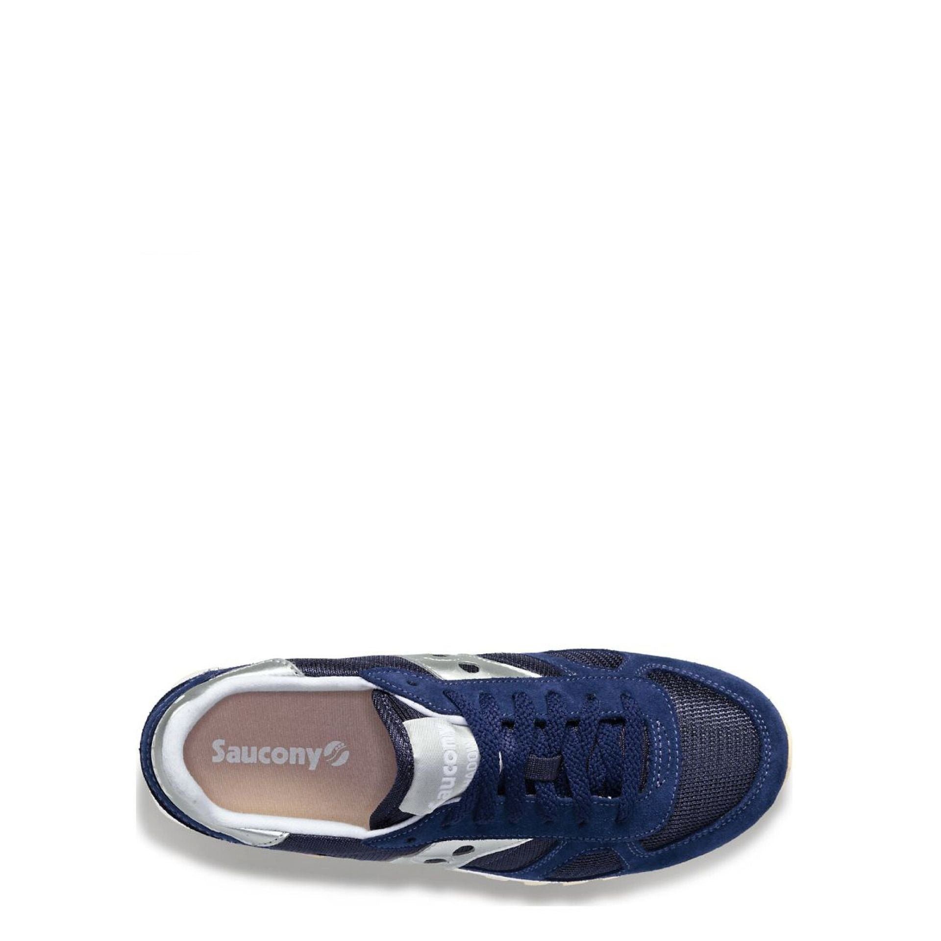 Saucony Rundspitze Sneaker mit Sneakers Shadow Saucony Blau Design (S1108-833), Klassisches Damen