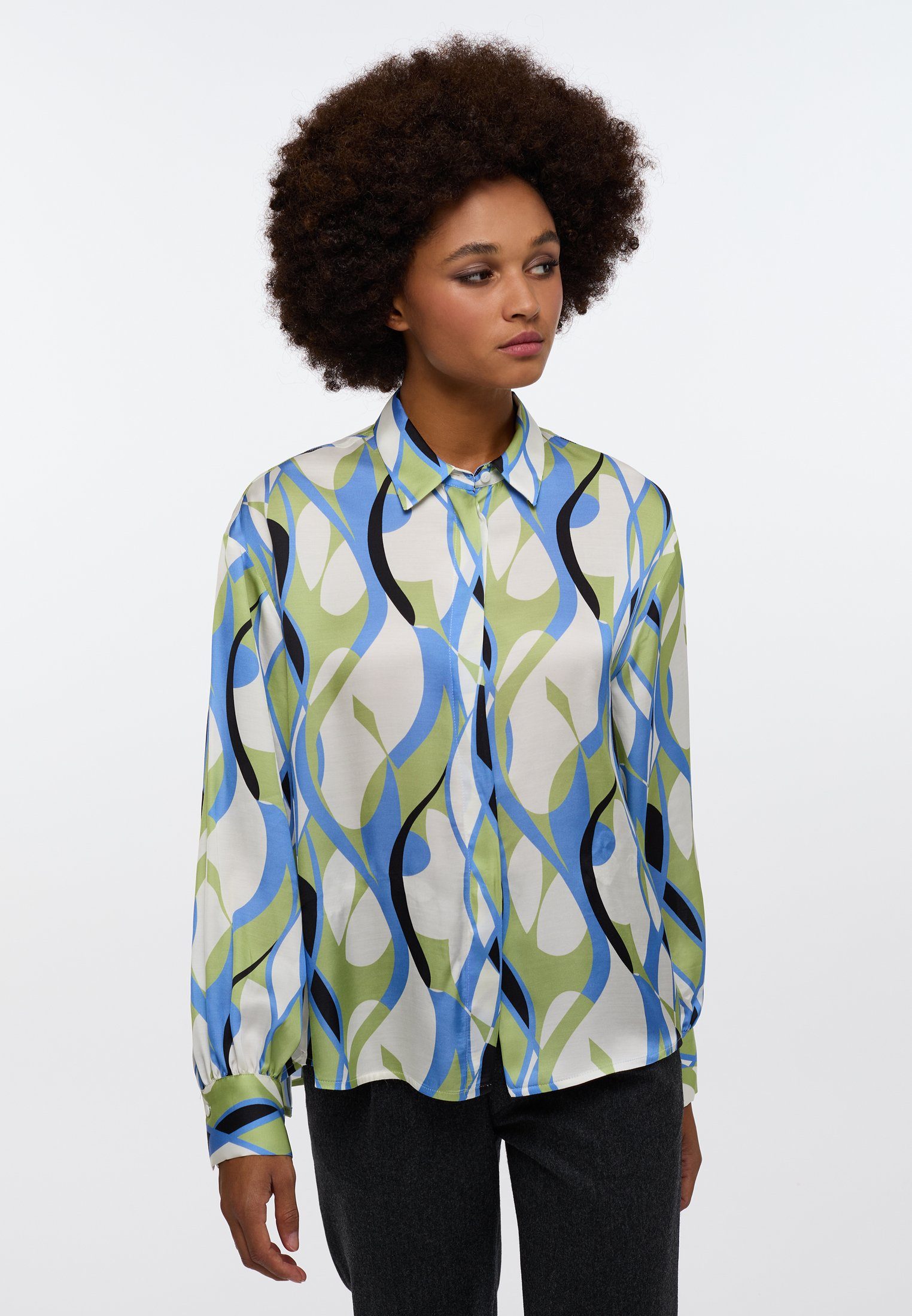 Eterna Hemdbluse OVERSIZE FIT günstig online kaufen