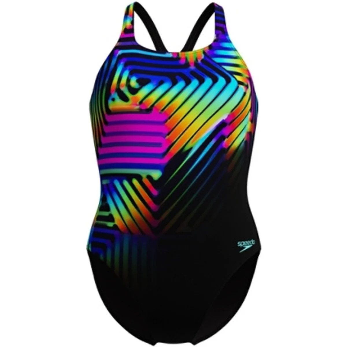 Speedo Badeanzug Womens Digital Printed Medalist