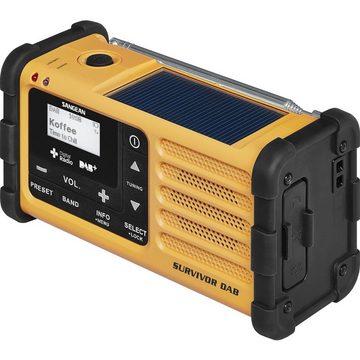 Sangean MMR-88 DAB+ (Survivor DAB) Solarradio mit Handkurbel und DAB Digitalradio (DAB) (DAB)