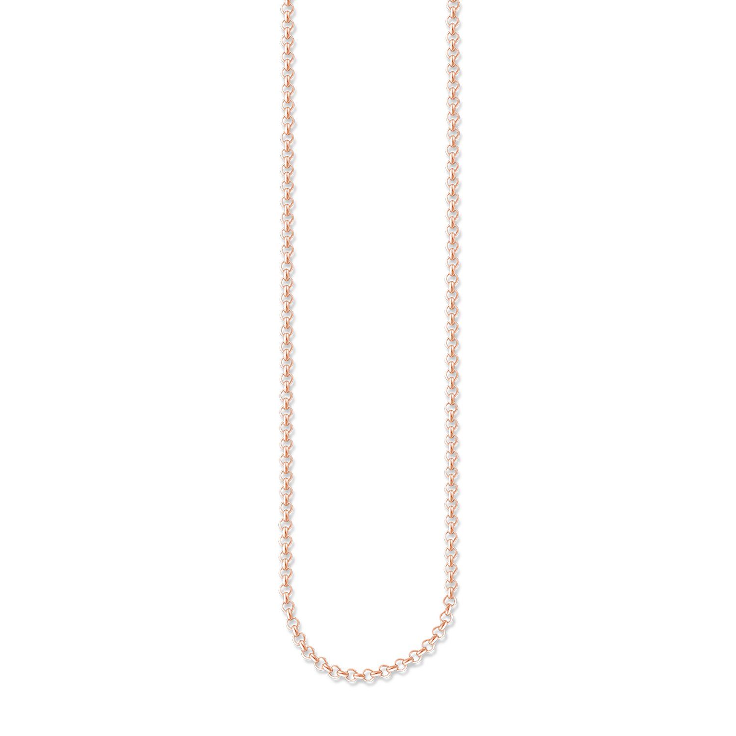 THOMAS SABO Kette ohne Anhänger KE1219-415-12 Halskette Damen Silber Roségold Vergoldet 42 cm