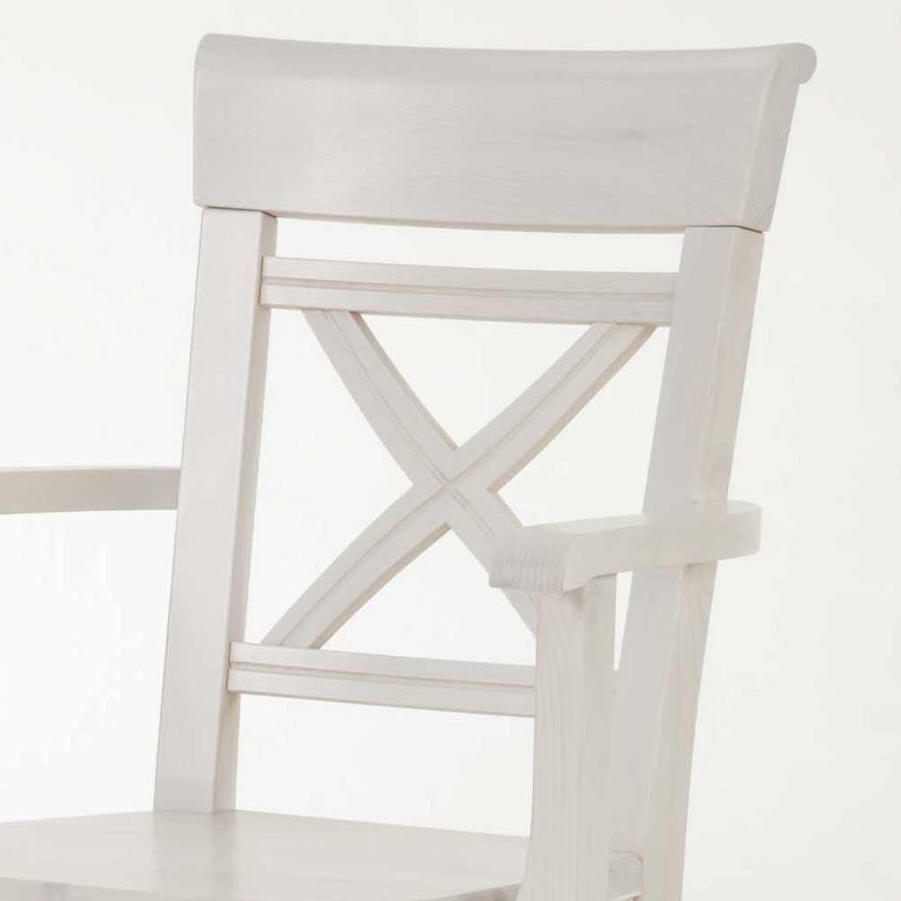 Pharao24 Armlehnstuhl Virucira (Set, 2 St), aus Massivholz