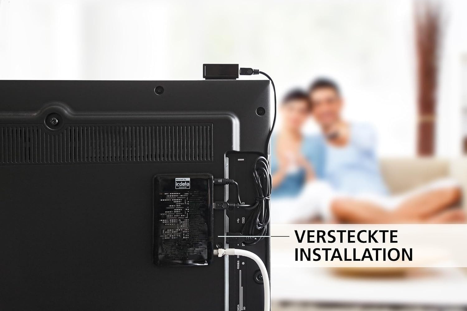 TELESTAR TELESTAR TELEMINI T2 IR SAT-Receiver (DVB-T2 HD, HDMI, USB, SmartCard-Slot, Digital Audio, Kompakt)