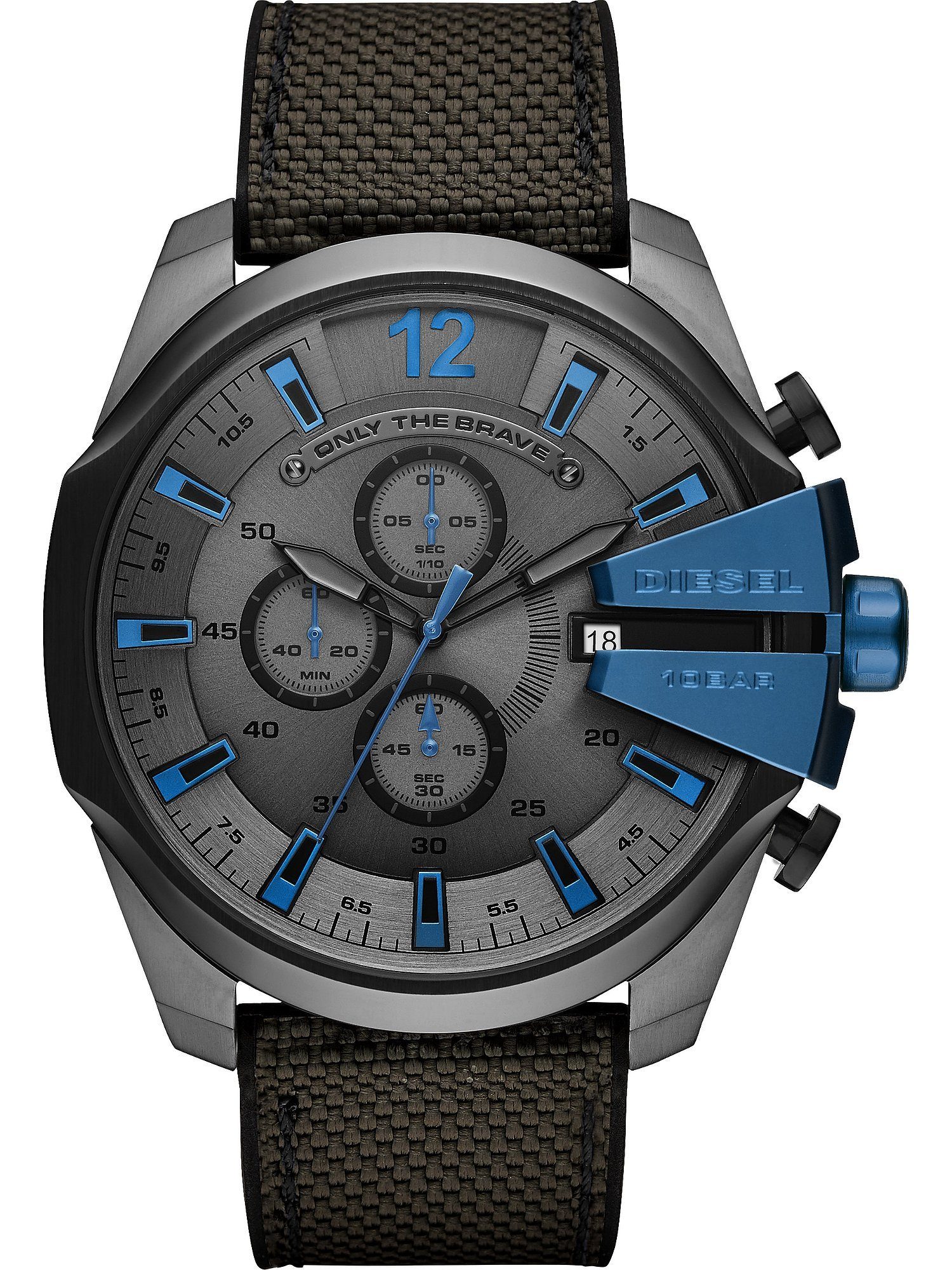 Chronograph Diesel Herren-Uhren Analog Quarz
