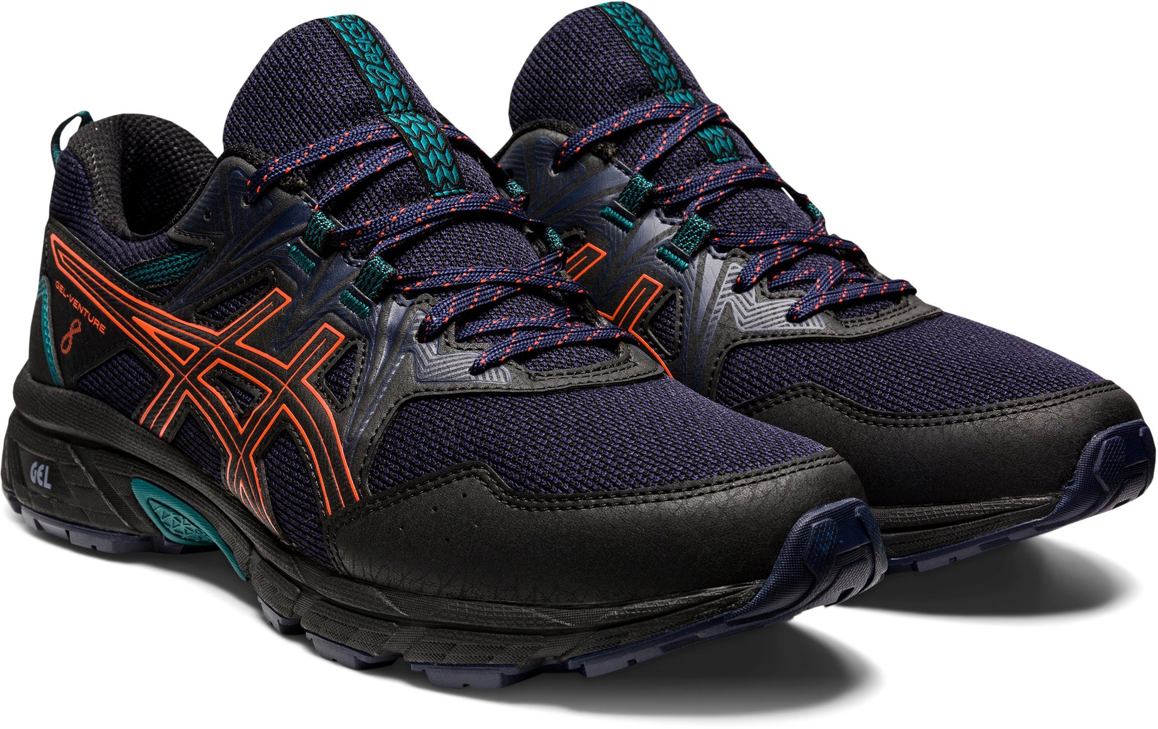 dunkelblau Asics Laufschuh 8 Gel-Venture