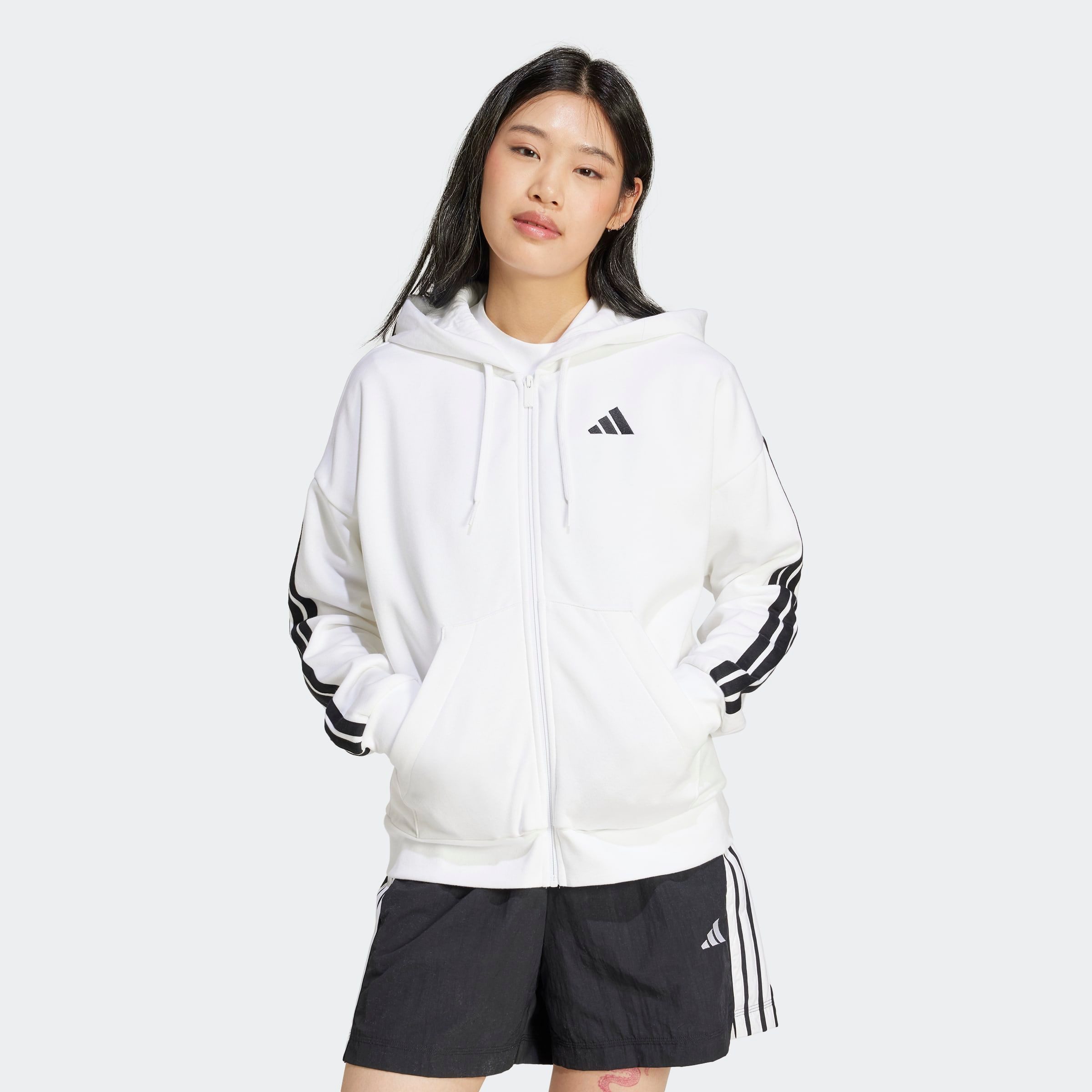 adidas Sportswear Kapuzensweatshirt W 3S FL günstig online kaufen