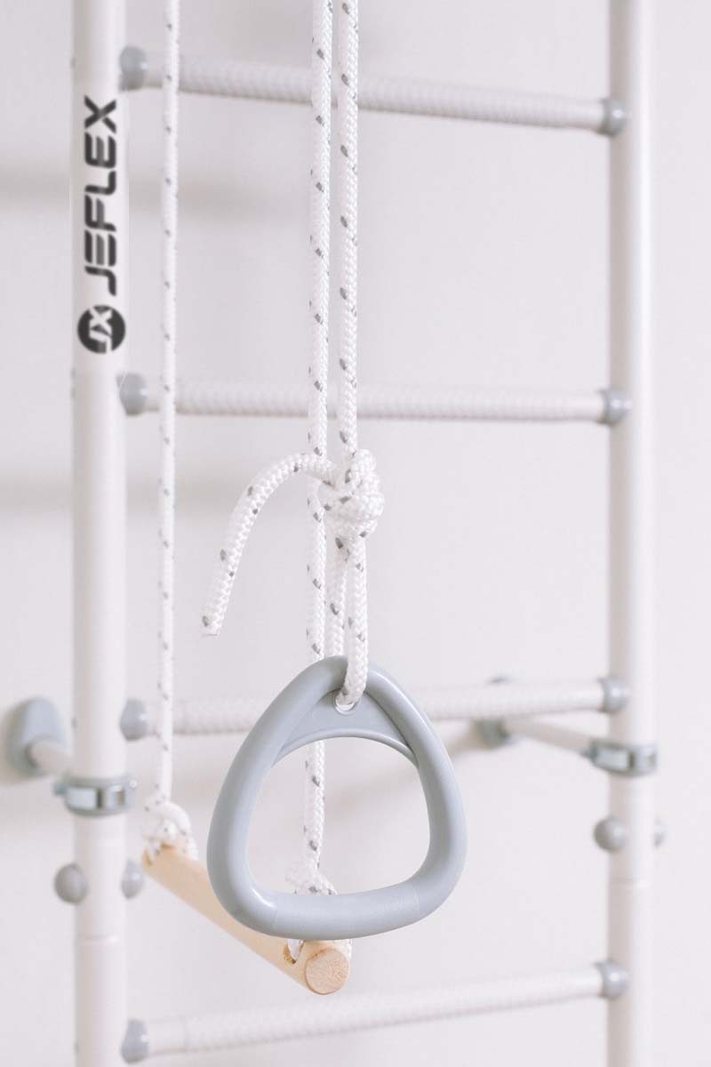 Jeflex Turnring Jeflex Turnringe Kids weiß/grau