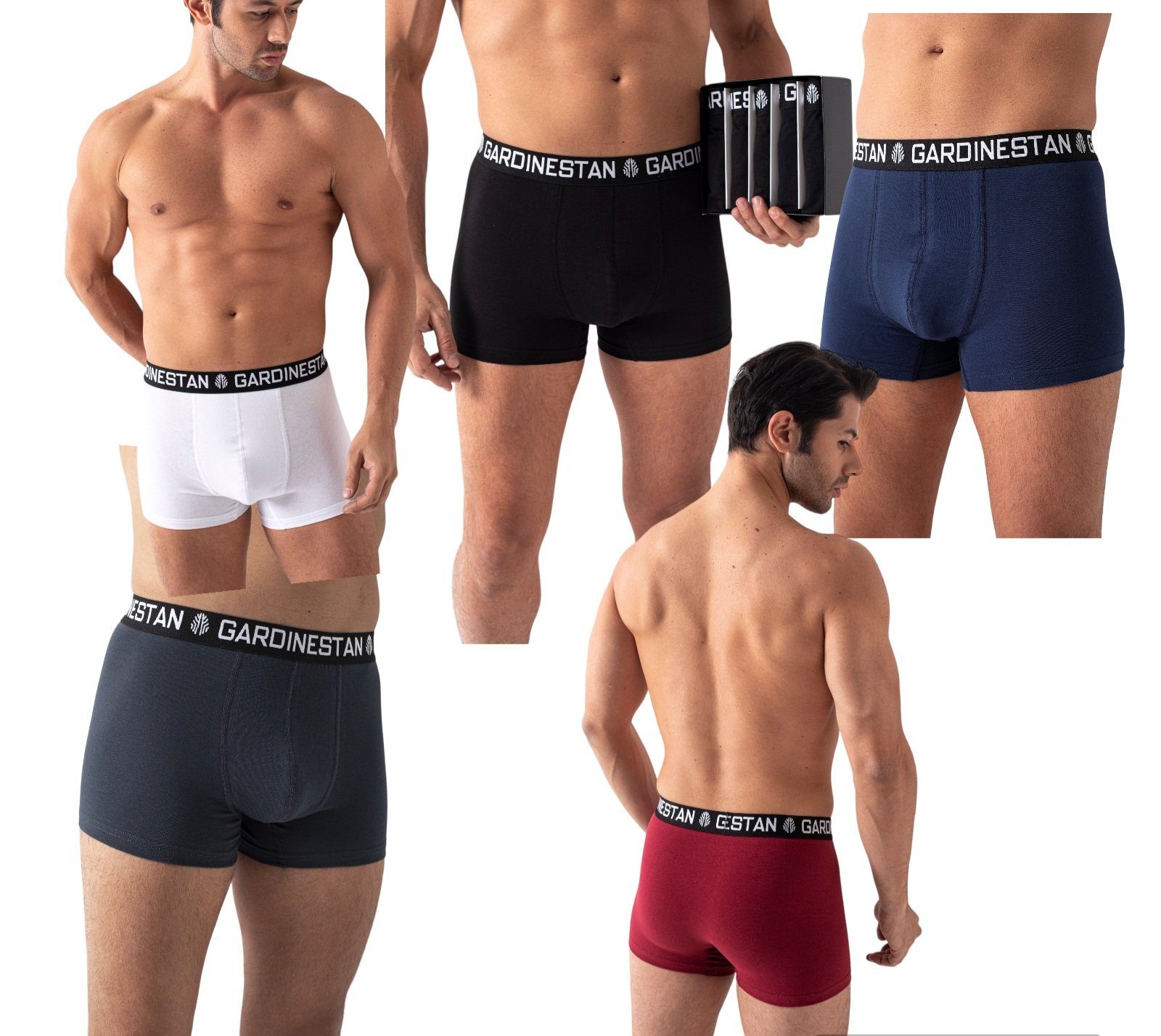 GARDINESTAN JUNG CFO GmbH Boxer Boxershorts Pants Herren Männer Unterhosen(5er 10 pack) Moderne (10-St., 5 Pack, 10 pack) Boxershorts Pants Herren Männer Unterhosen