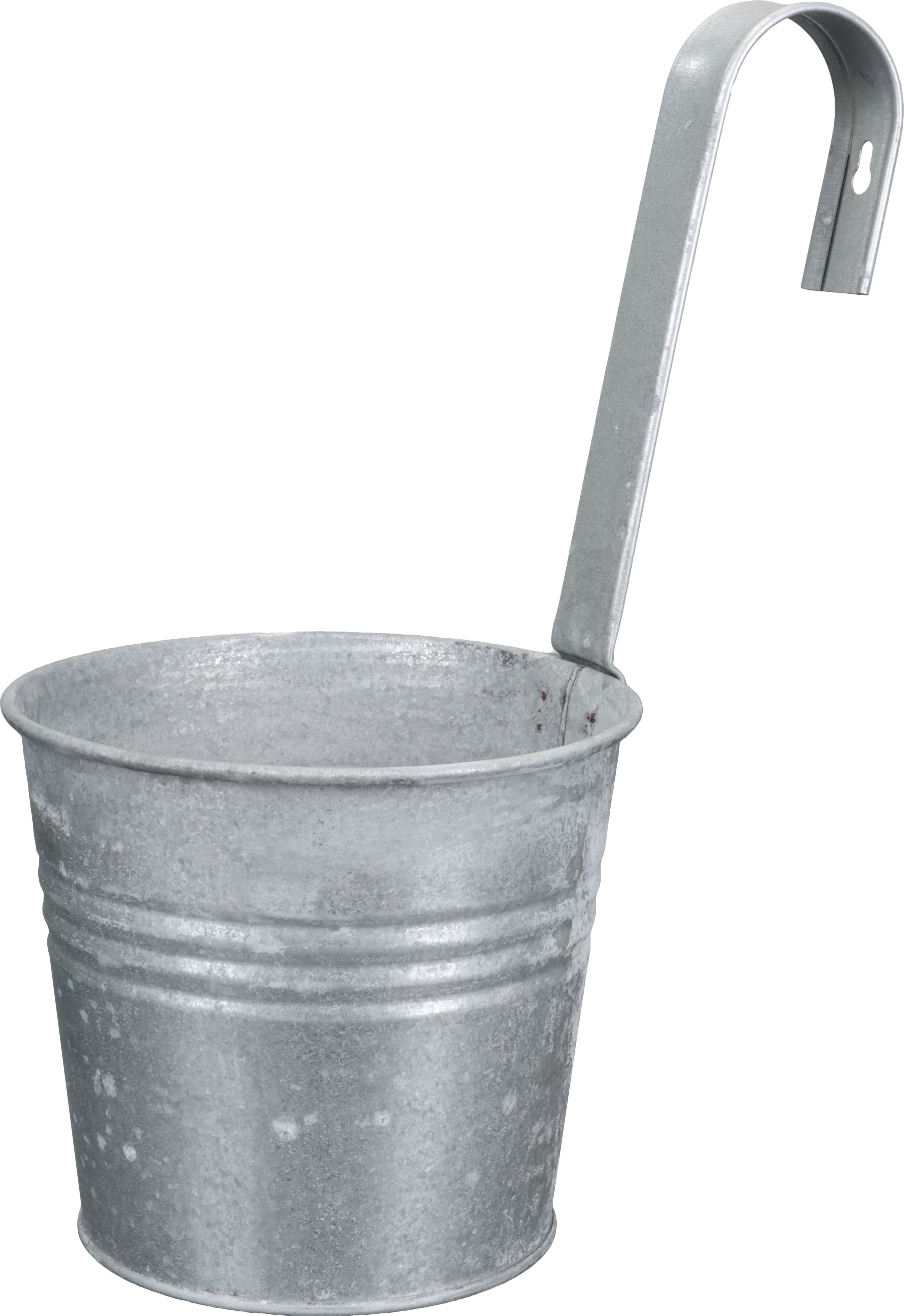tegawo Blumentopf Hängeeimer, verzinkt