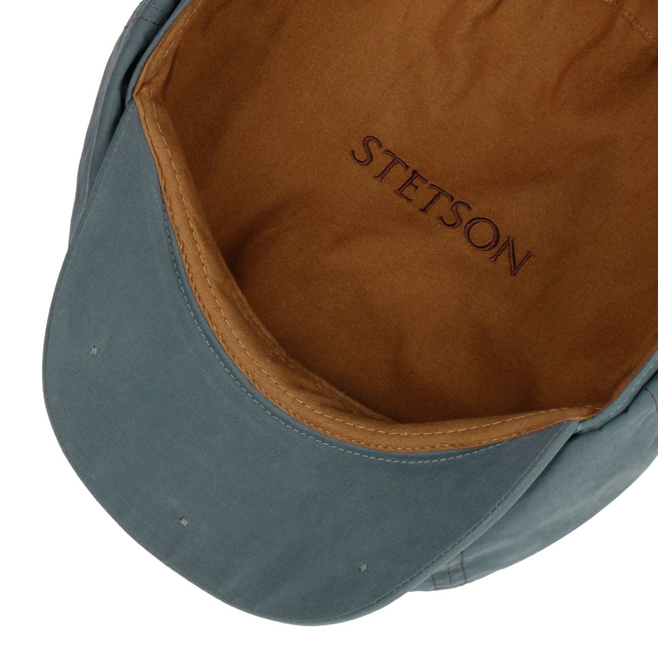 Schirmmütze Flat (1-St) Schirm Cap blau mit Stetson