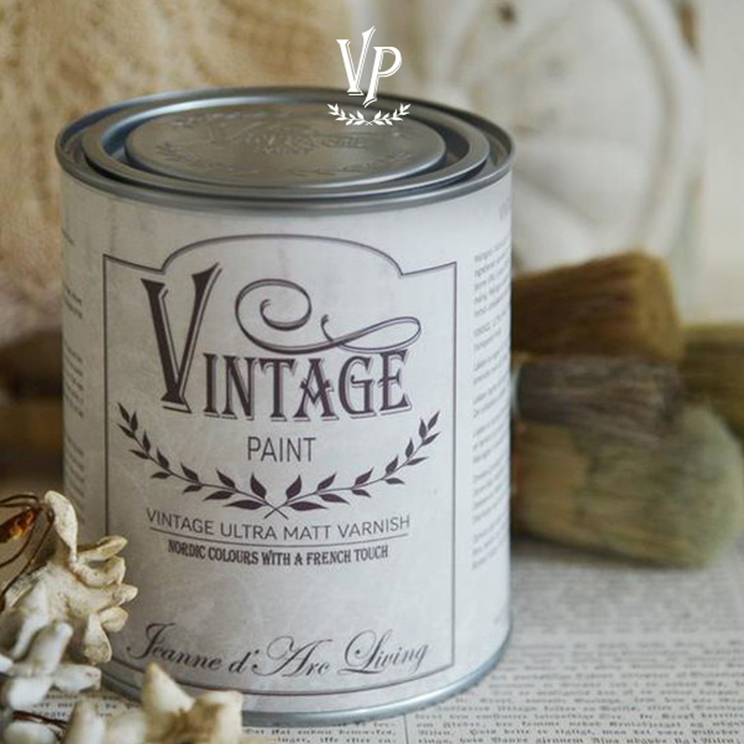 Vintage Paint Kreidefarbe Top Coat Varnish Ultra Matt oder High Gloss 200ml 700ml, Wasserbasierter Klarlack zur Versiegelung von Oberflächen