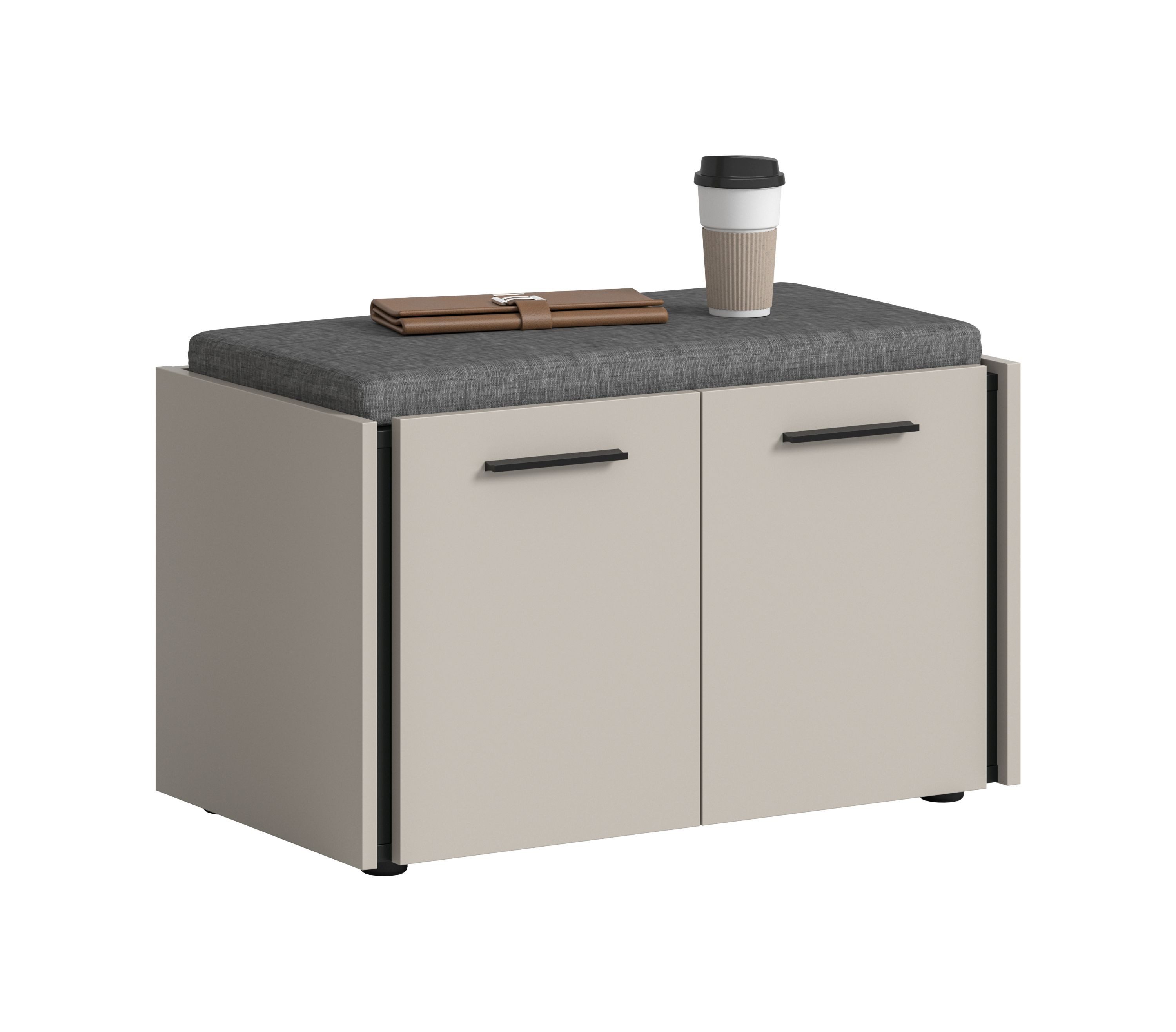 xonox.home Sitzbank, inkl. Sitzkissen in Kaschmir Melamin B/H/T: 75x42x40 cm