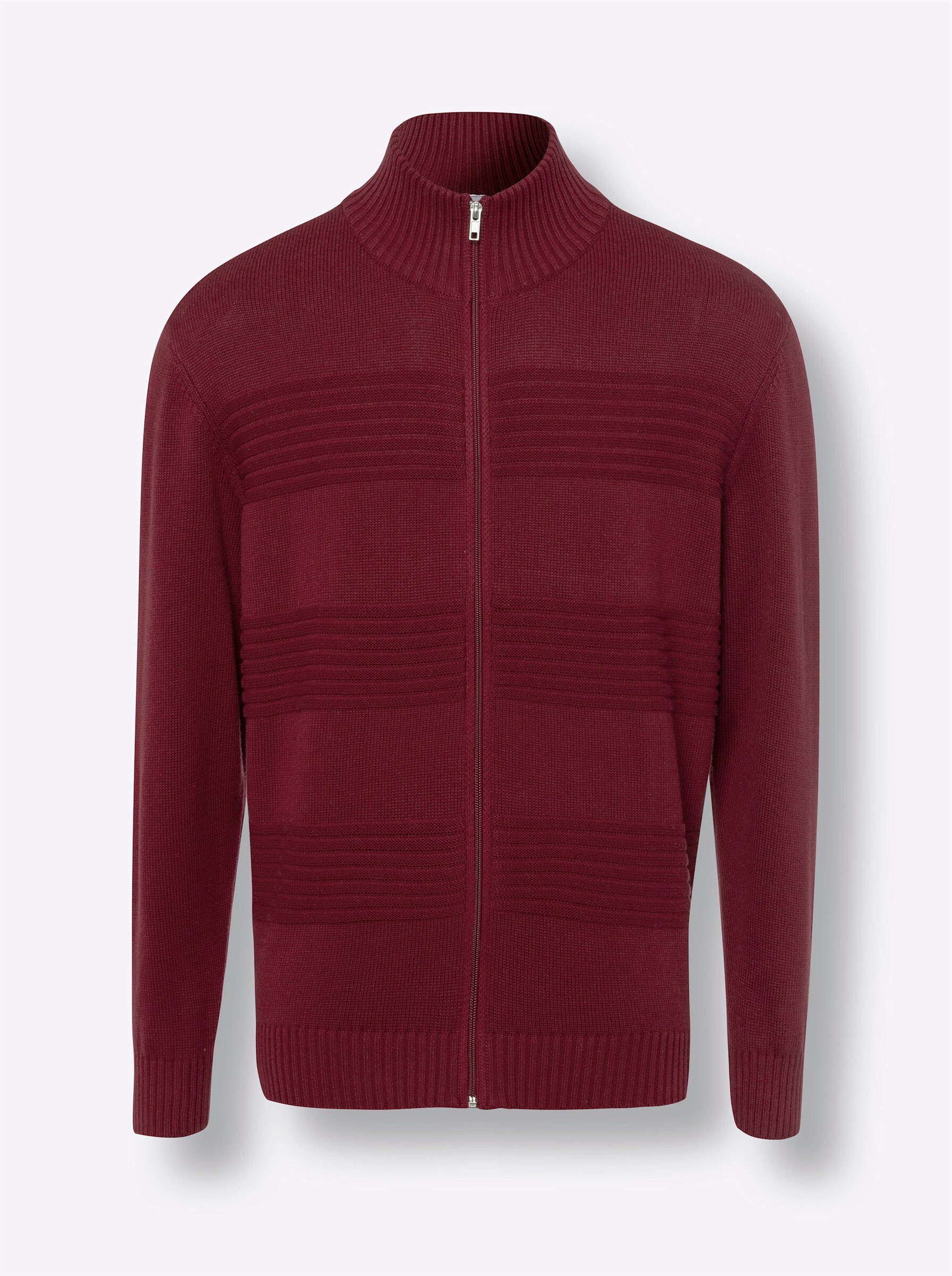 Sieh an! Strickjacke Strickjacke Langarm Jersey