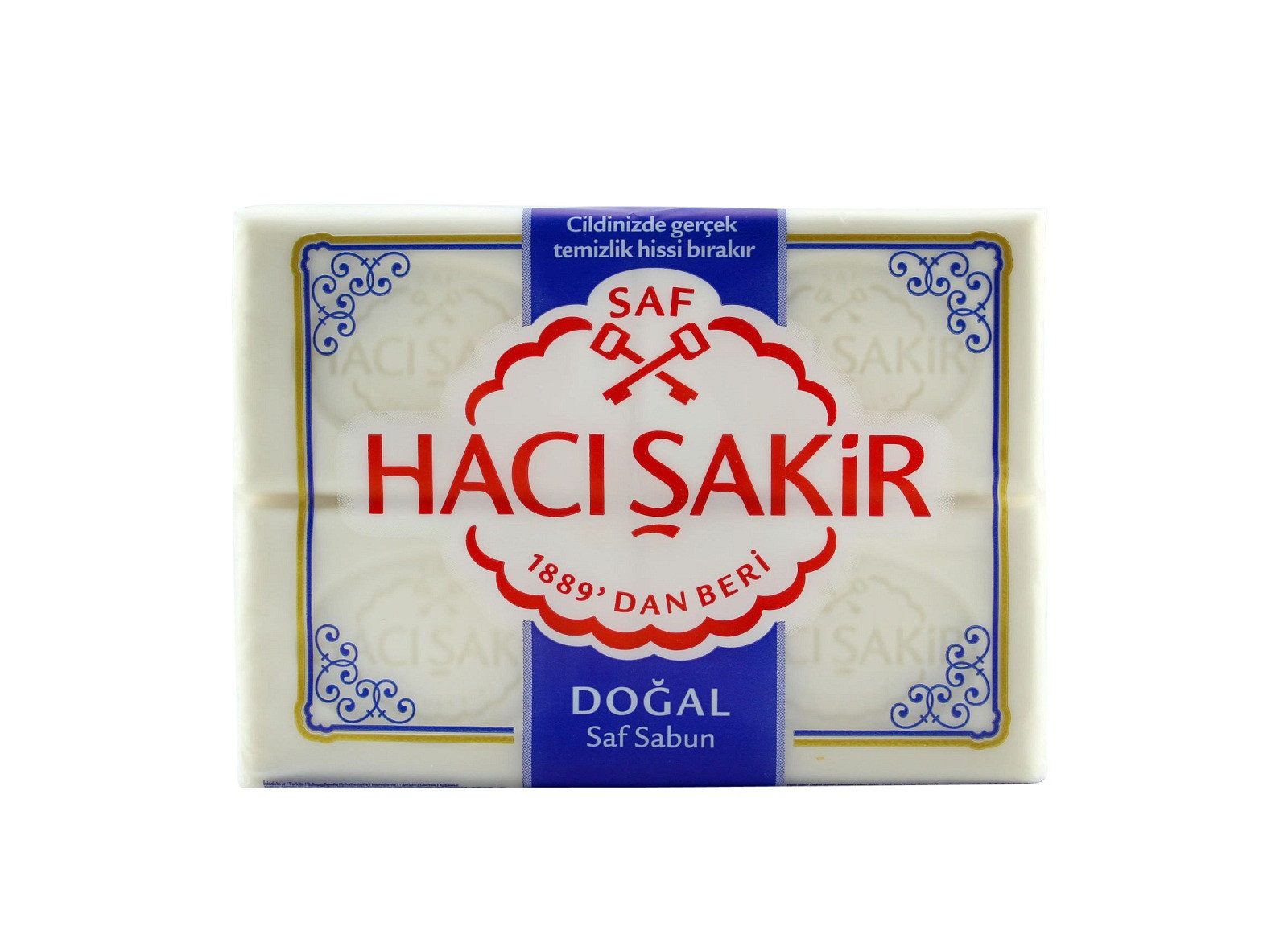 Seifen-Set Seife »Haci Sakir« Saf Sabun weiße Hamamseife 600 g