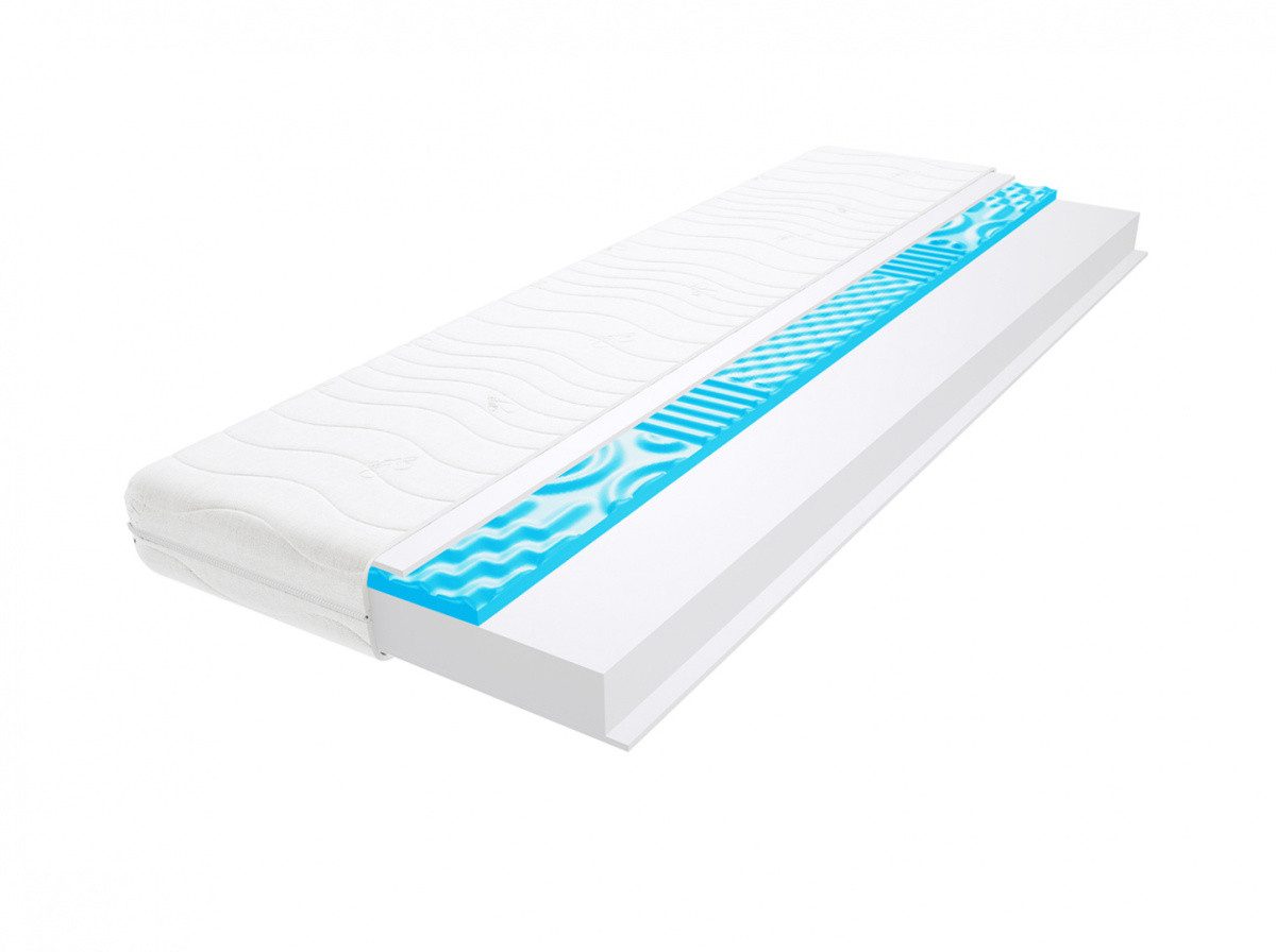 Kaltschaummatratze Matratzen, Schaummatratzen Tivoli Visco Molet 65x215 cm - viele Größen, Godre, 11 cm hoch