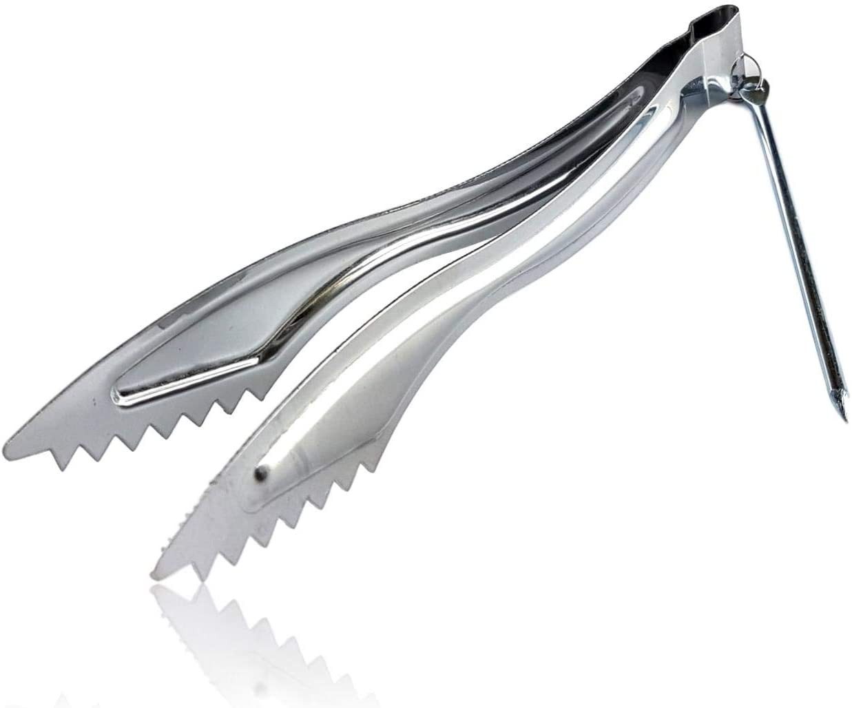 BAYLI Kohlezange Bayli 16 x 2,6 cm Shisha Kohlezange mit Dorn, Lange Kohlenzange für