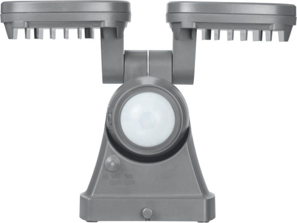 Brennenstuhl LED Außen-Wandleuchte LUFOS, Bewegungsmelder, LED fest integriert, Neutralweiß, mit Batterie und Bewegungsmelder