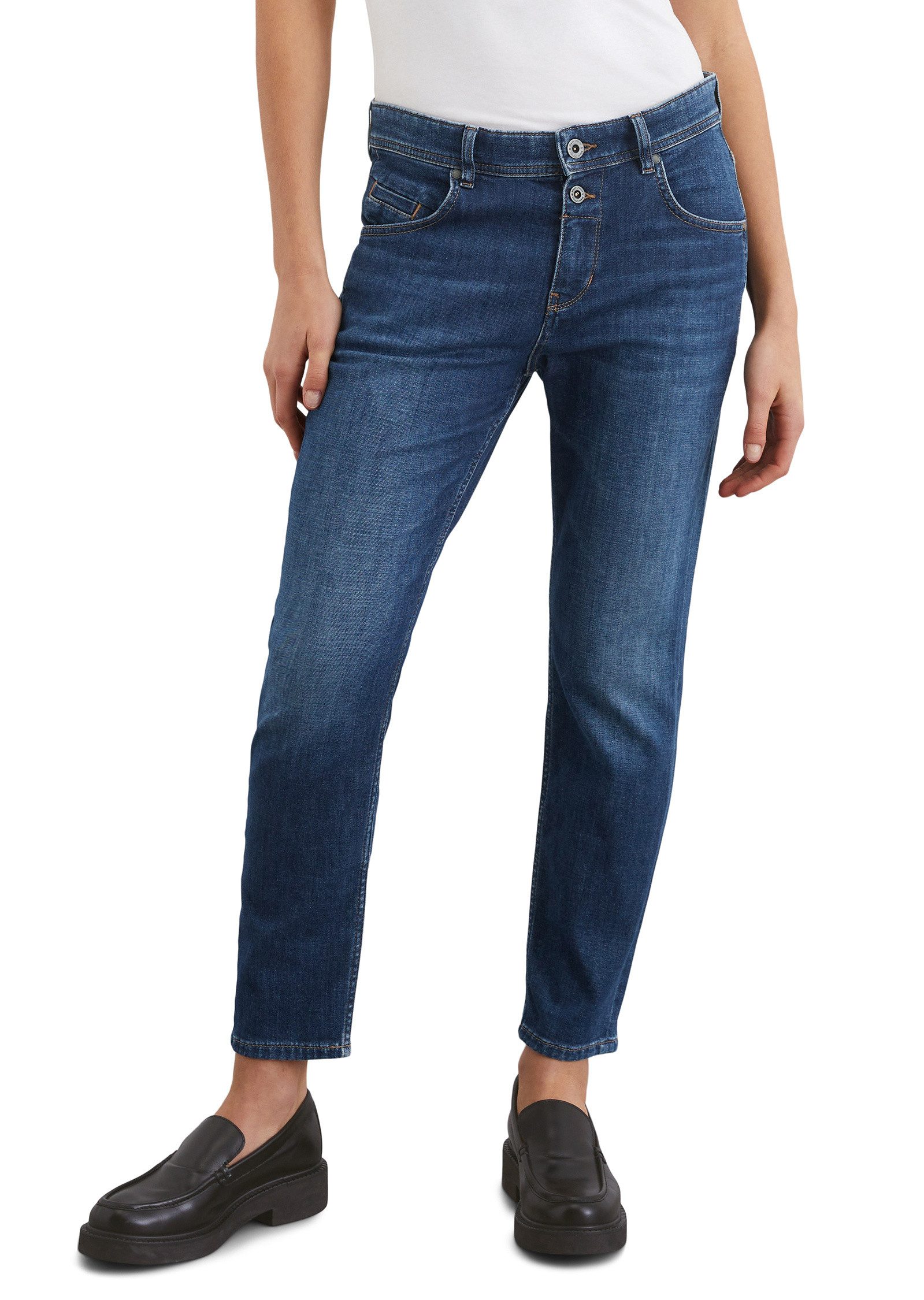 Marc O'Polo Boyfriend-Jeans aus softem Baumwoll-Stretch günstig online kaufen