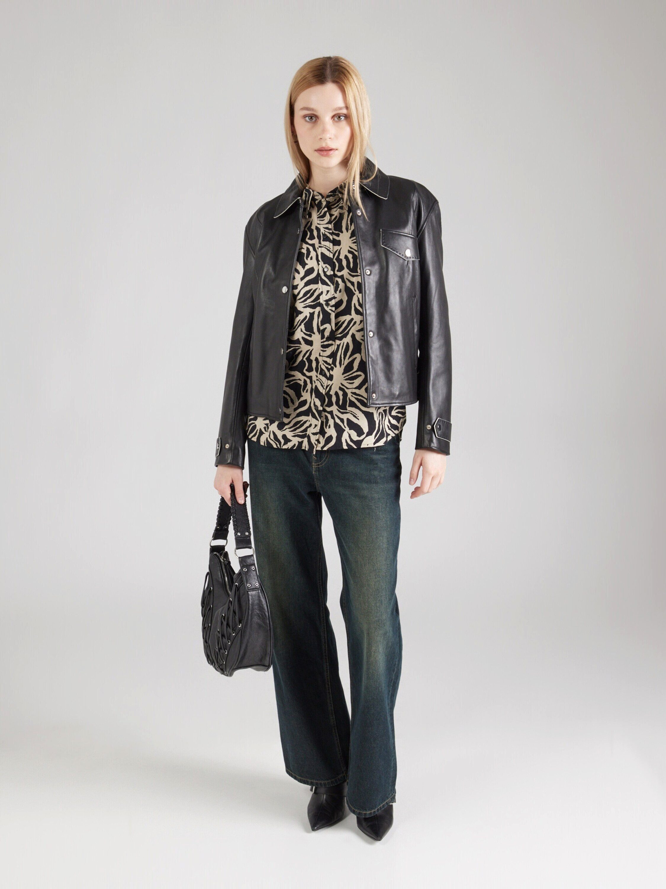 ONLY Langarmbluse ONLTHARA (1-tlg) Falten