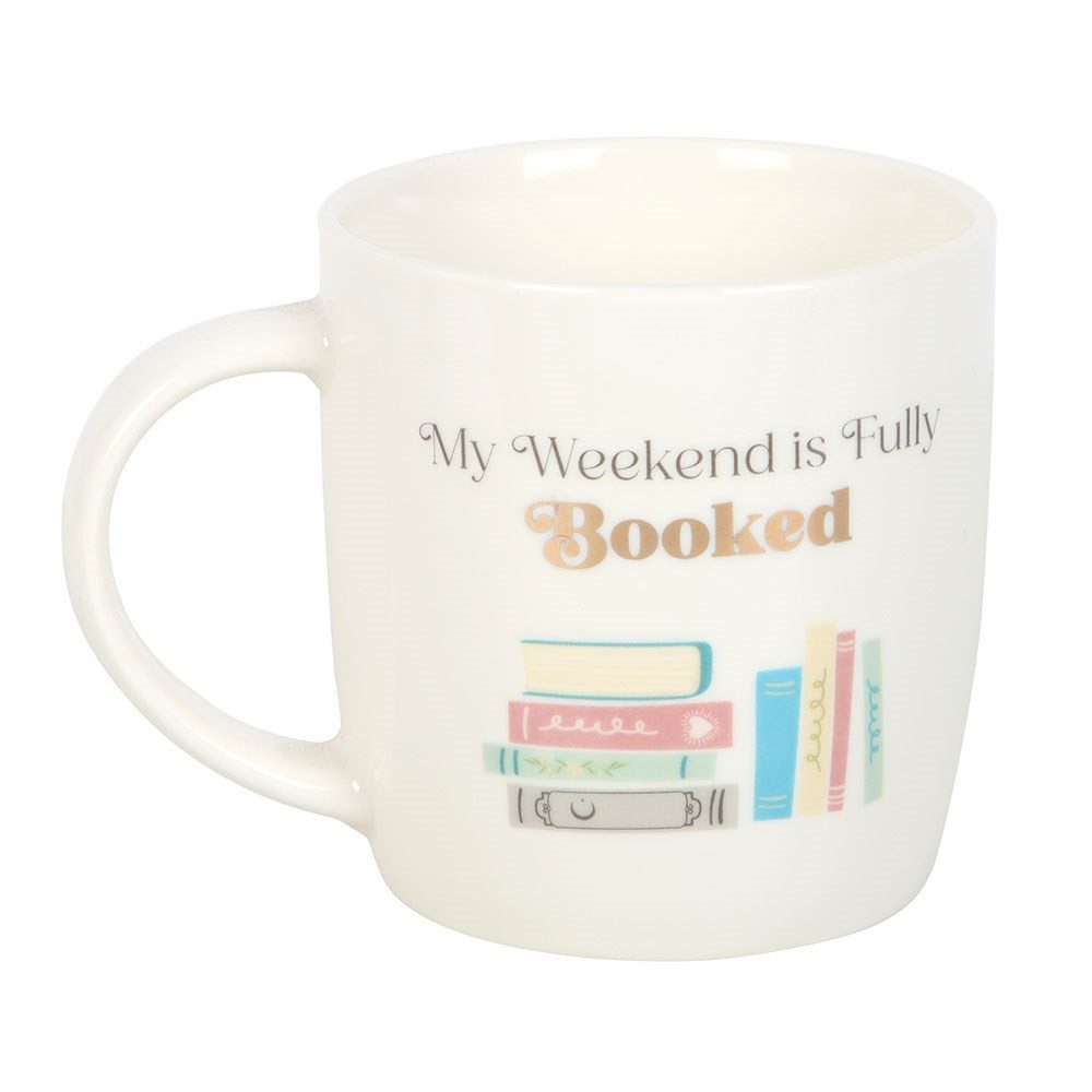 Something Different Tasse Tasse "My weekend is Filly " Buchfreunde "The Book Club" 350 ml, Tasse "My weekend is Filly " Buchfreunde "The Book Club" 350 ml
