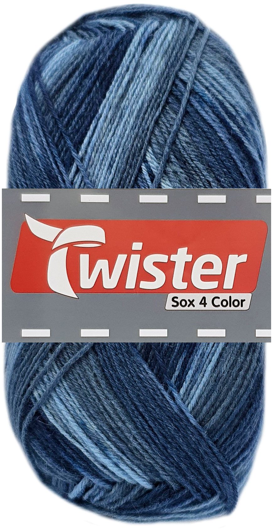 Kurtenbach 100 Gramm Twister Sox 4 Color Superwash Häkelwolle