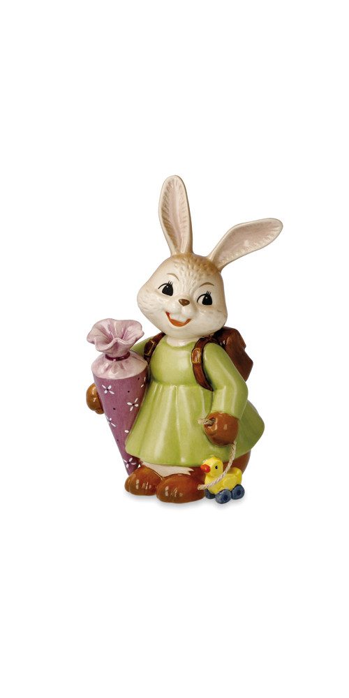 Goebel Osterhase Hasenmädchen erster Schultag